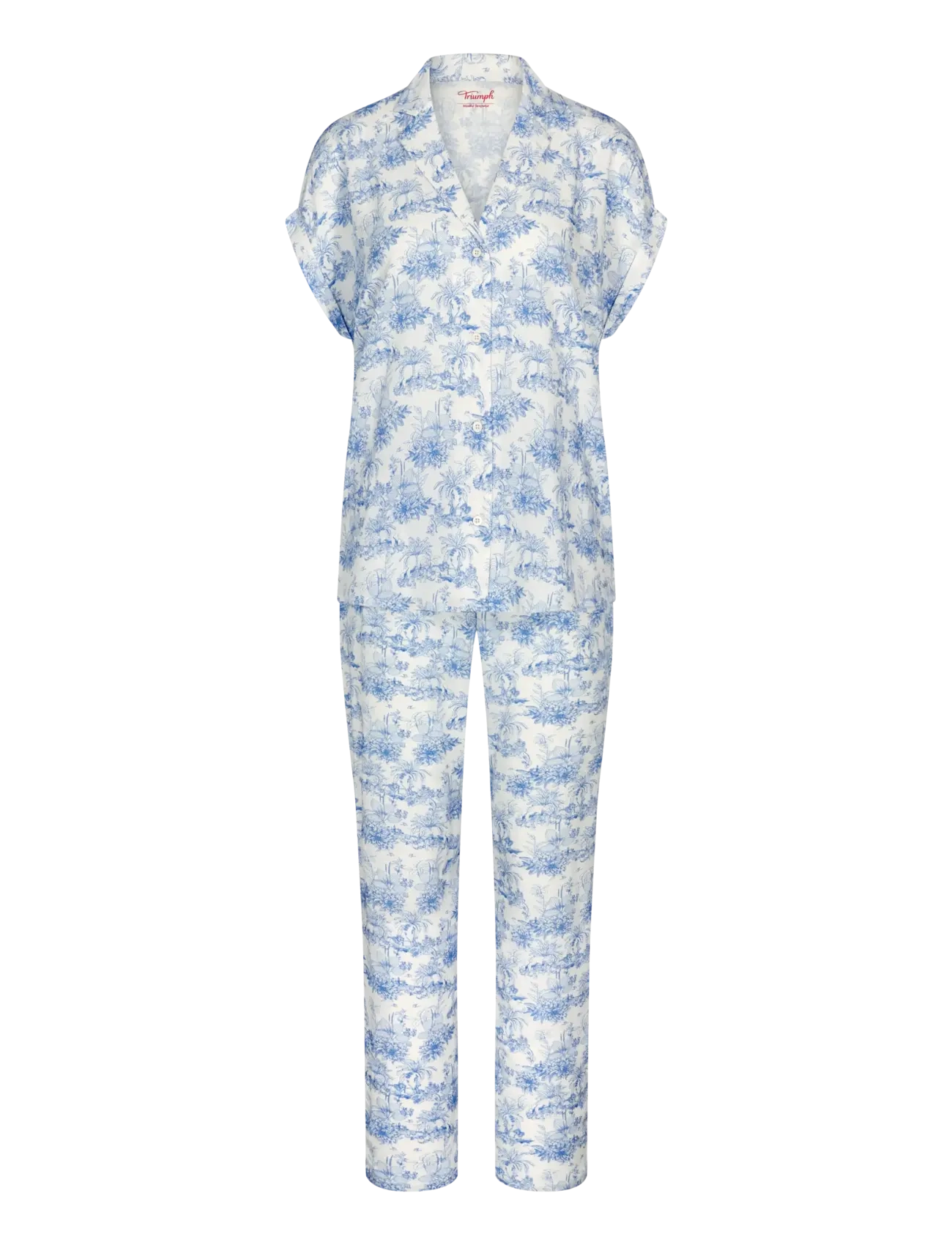 Triumph Boyfriend Fit PW X - Triumph - BLUE - LIGHT COMBINATION / white