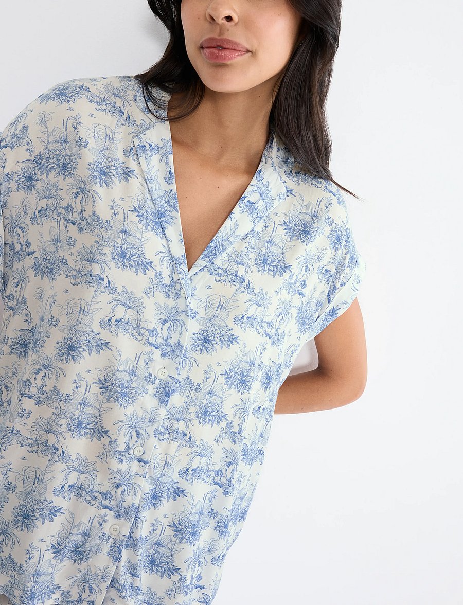 Triumph - Boyfriend Fit PW X - pyjamas - blue - light combination - 3