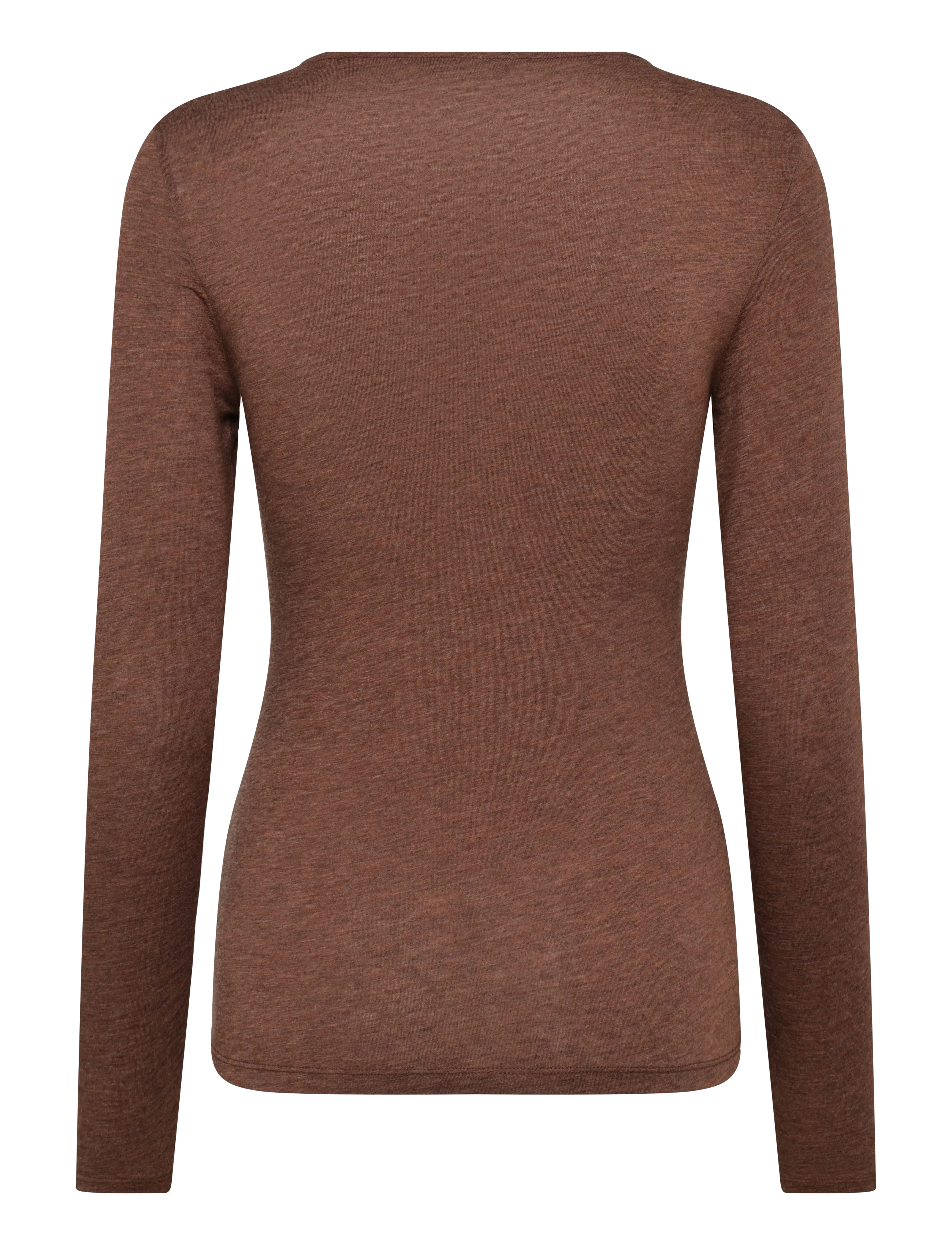 Triumph - Beauty Layers LSL Top 04 - langärmlige tops - brown combination - 2