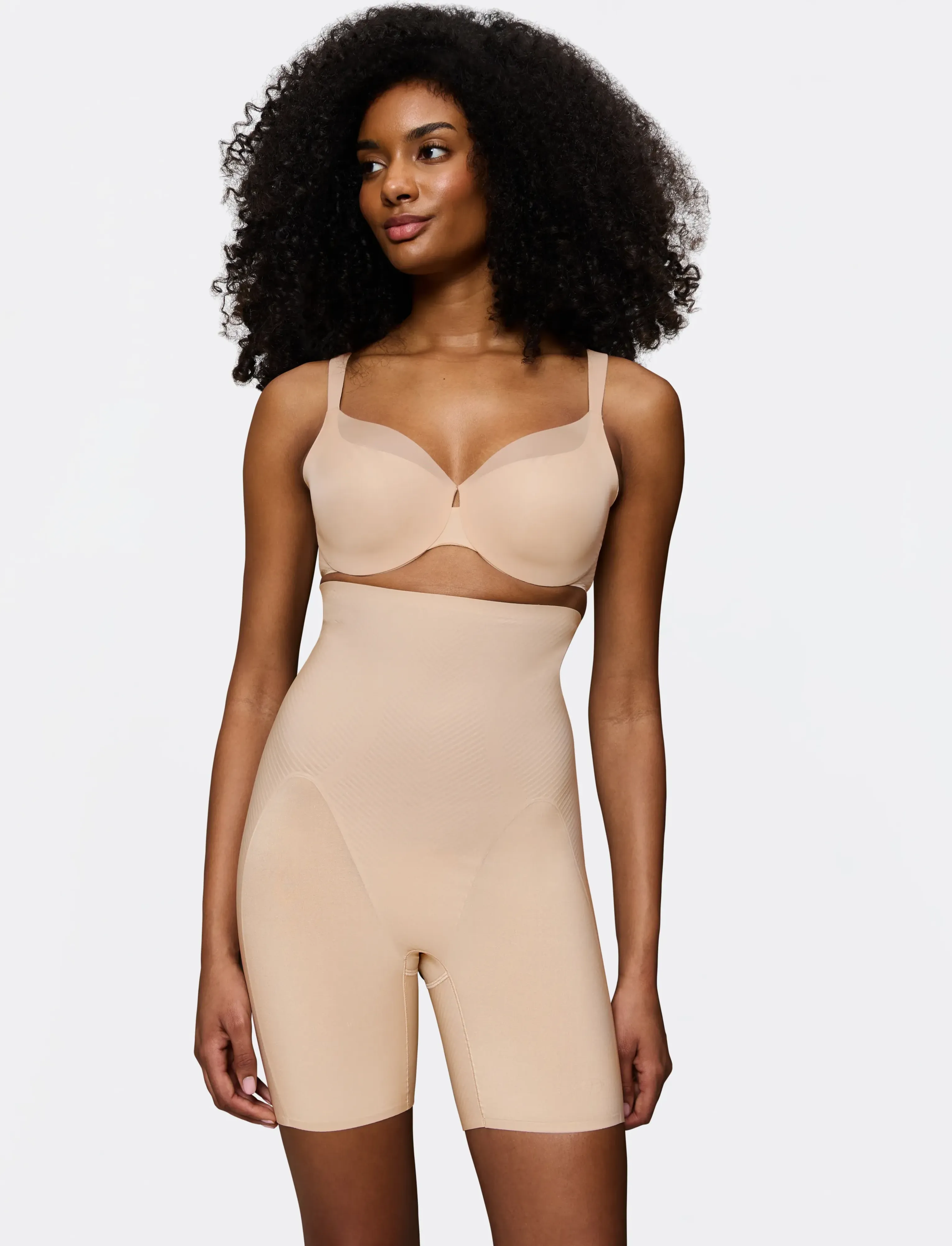 Triumph - BMU Illusion Curve Super HW Mid-Thi - nude beige - 4