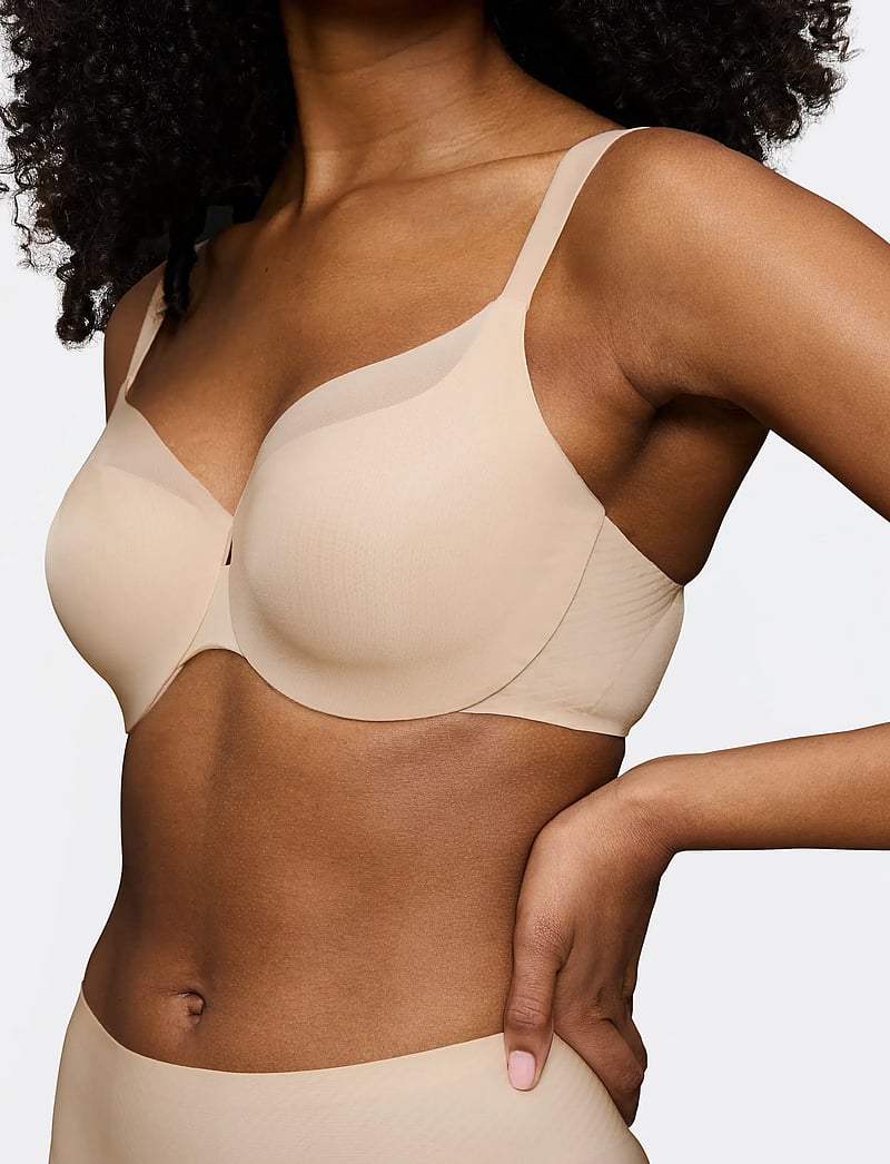 Triumph - BMU Illusion Curve W01 - fuldskåls bh'er - nude beige - 3