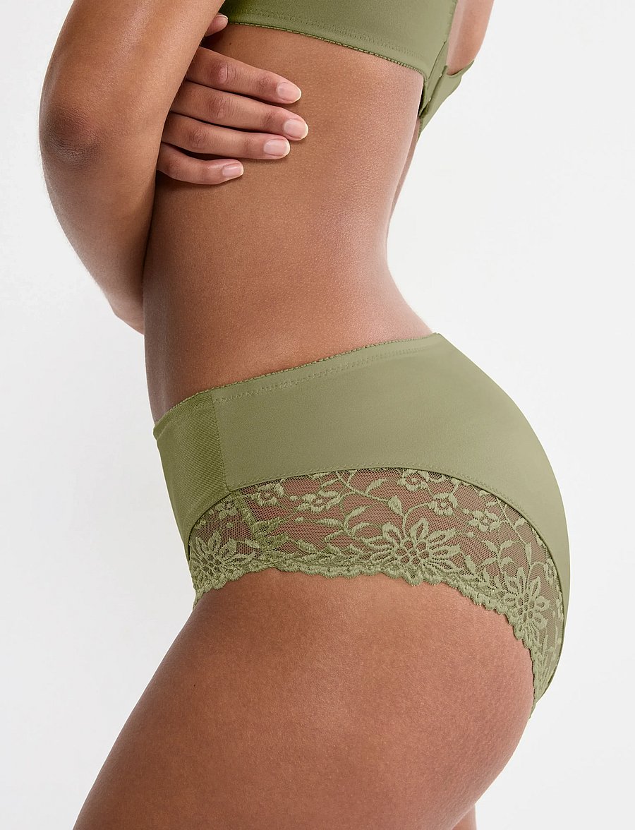 Triumph - Ladyform Soft T Maxi - midi & maxi slips - olive gold - 3