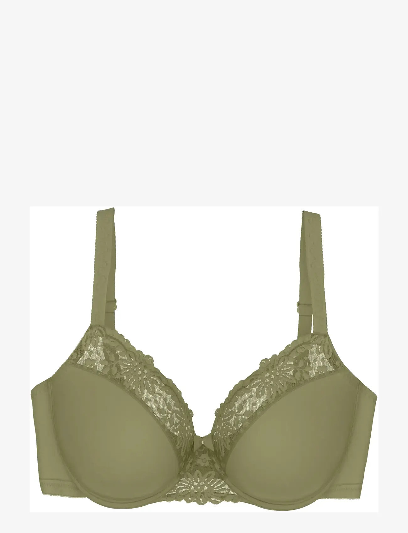 Triumph - Ladyform Soft T W01 - traadiga rinnahoidjad - olive gold - 1