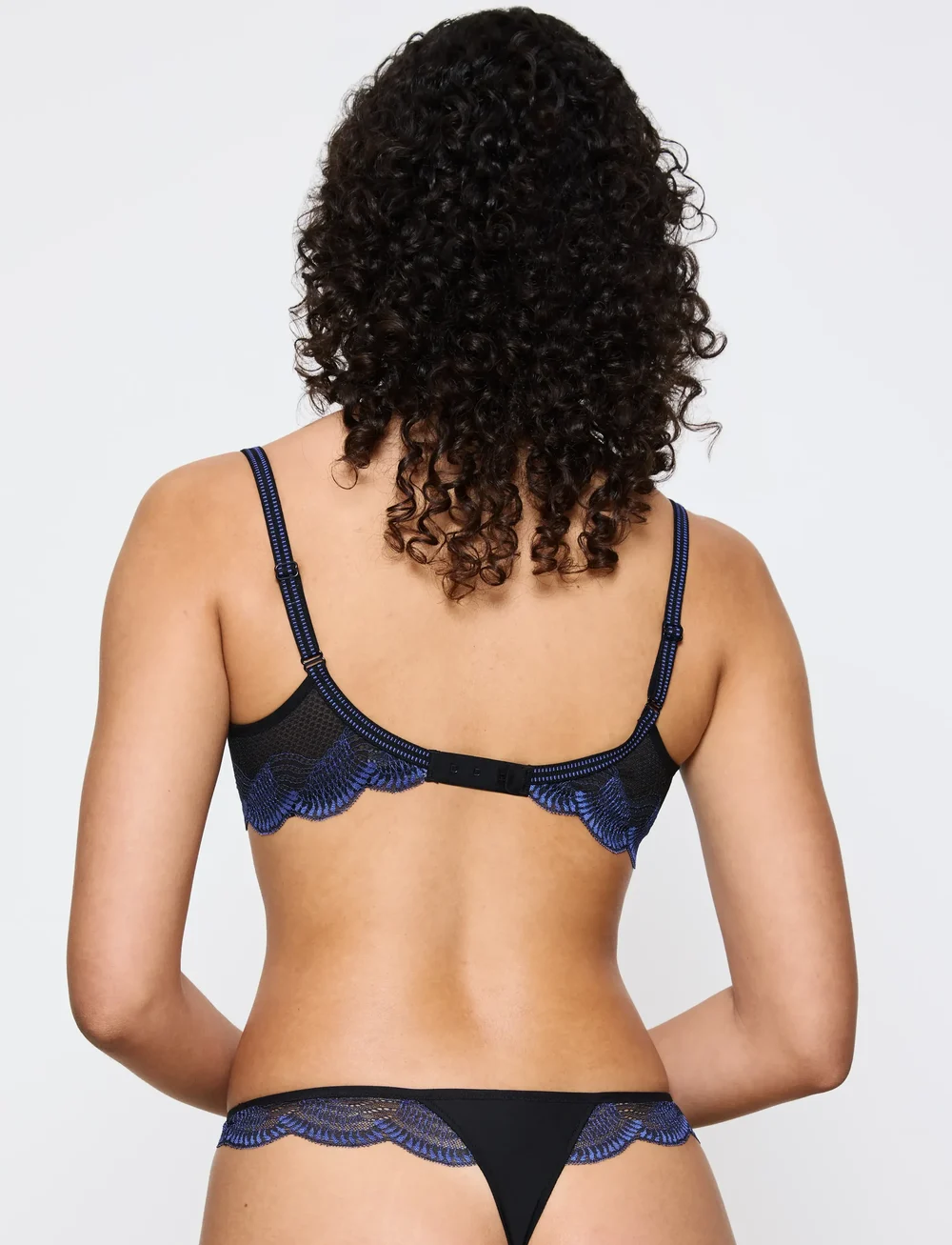 Triumph - Triumph Comfort Glam WH - balconette-rintaliivit - black - 2