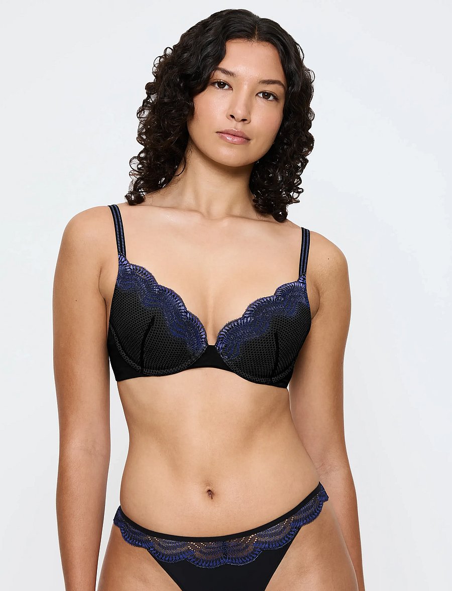 Triumph - Triumph Comfort Glam WHU - krūšturi ar stīpiņām - black - 0