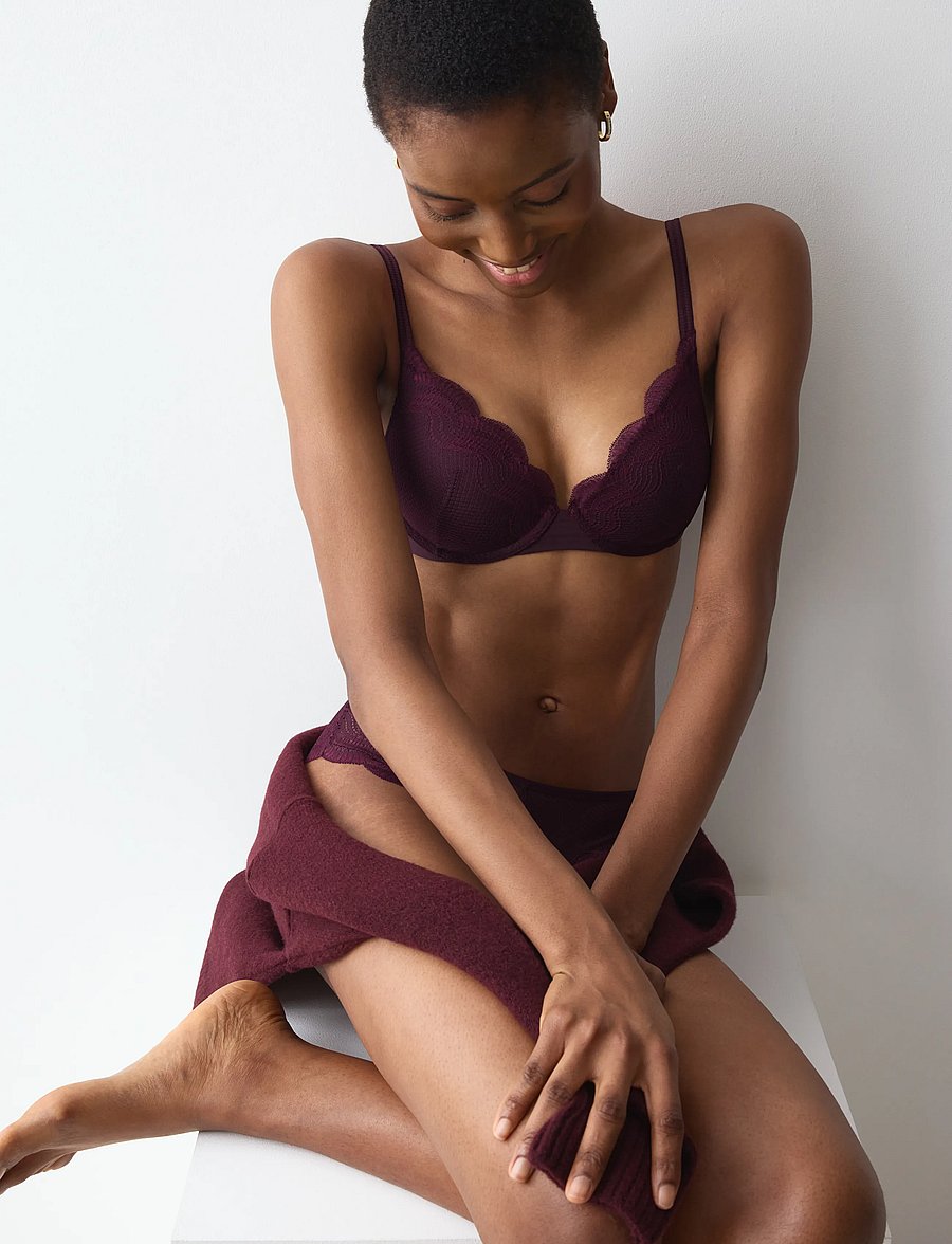 Triumph - Triumph Comfort Glam WHU - bügel-bh - claret - 4