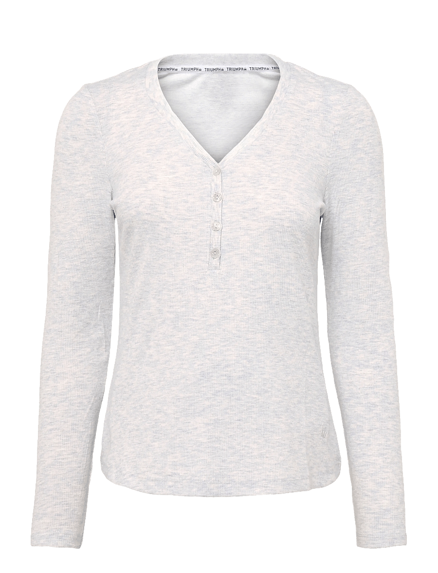 Triumph - Mix & Match LSL Top Soft - topid - grey combination - 1