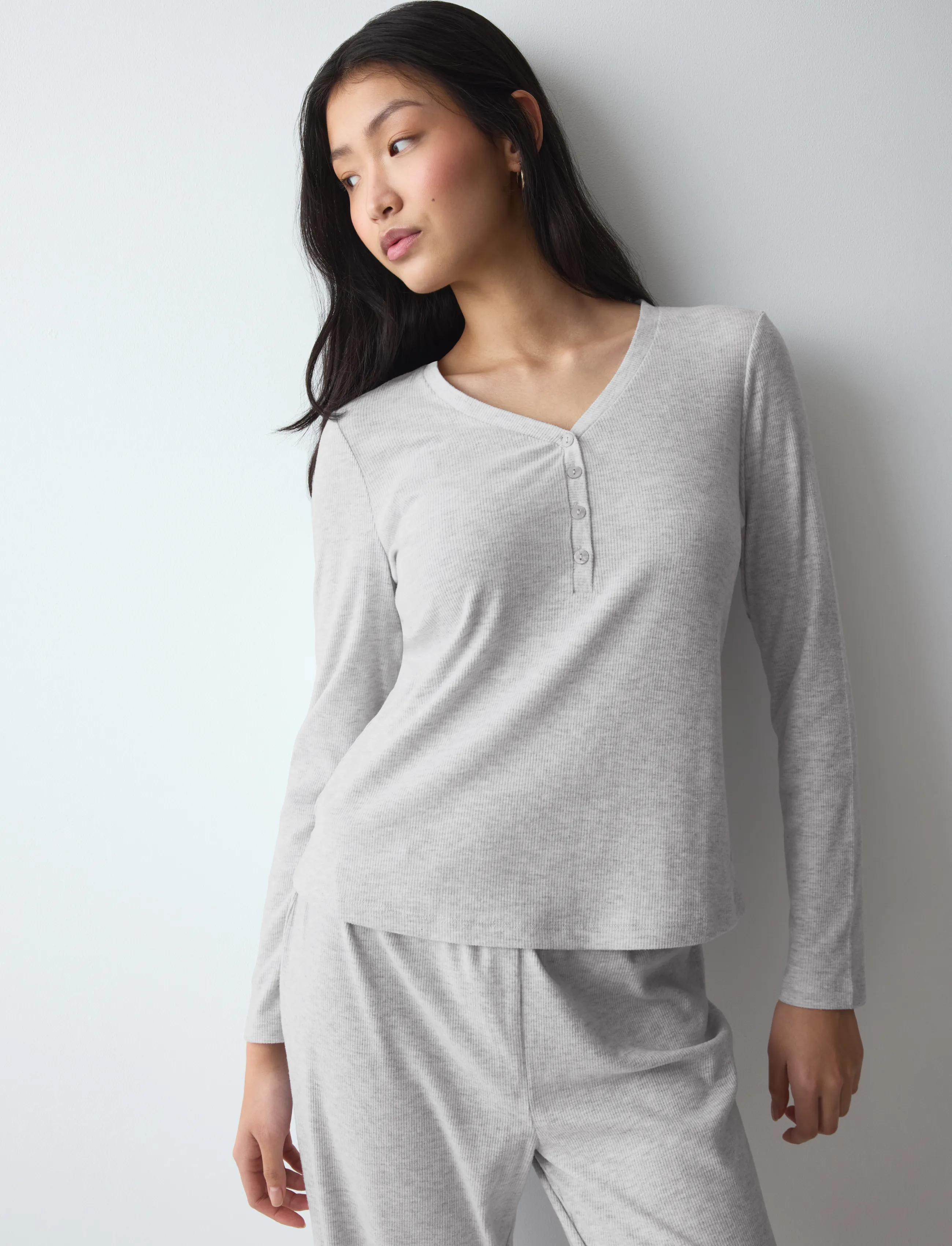 Triumph Mix & Match LSL Top Soft - Triumph - GREY COMBINATION / grey