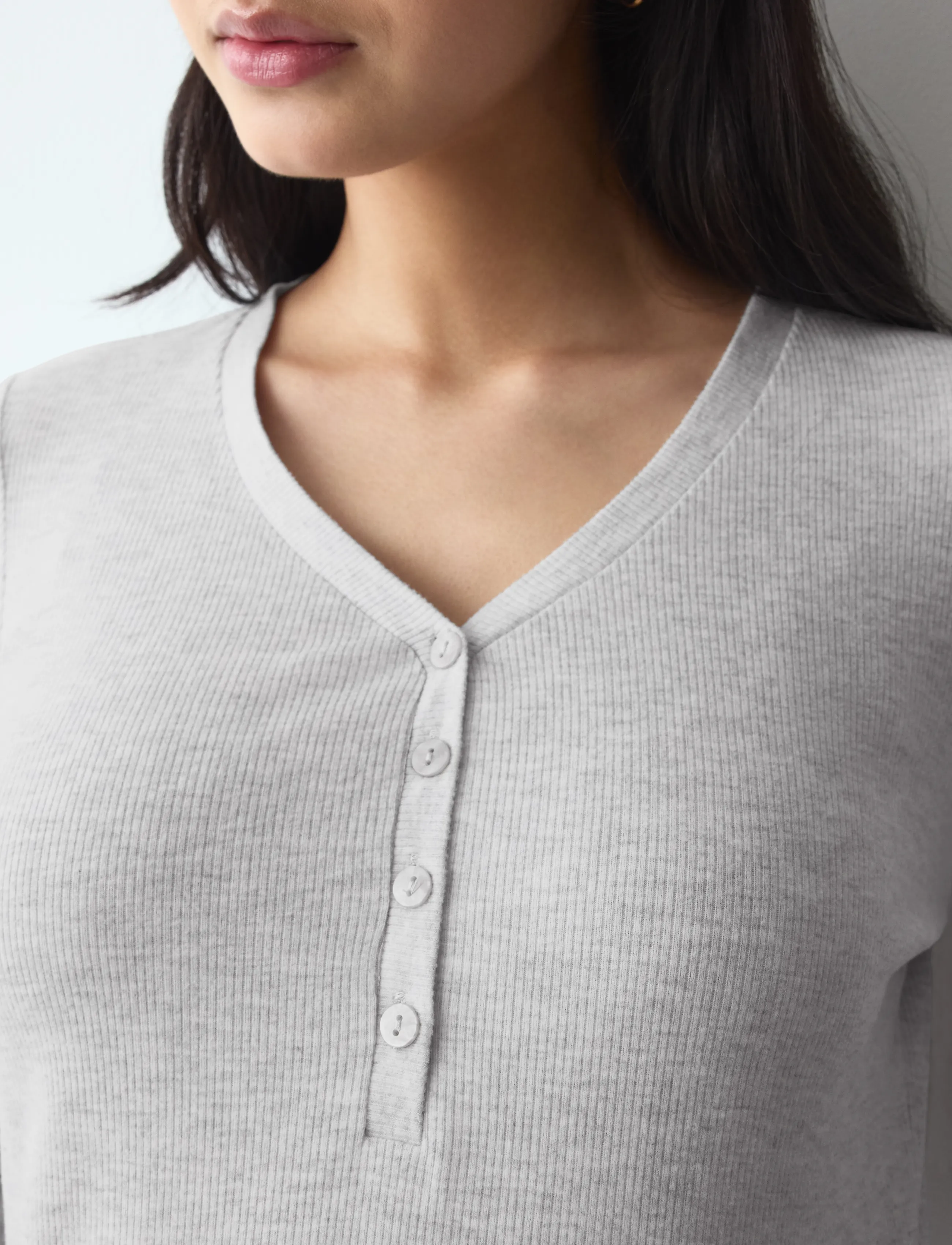 Triumph - Mix & Match LSL Top Soft - topid - grey combination - 4