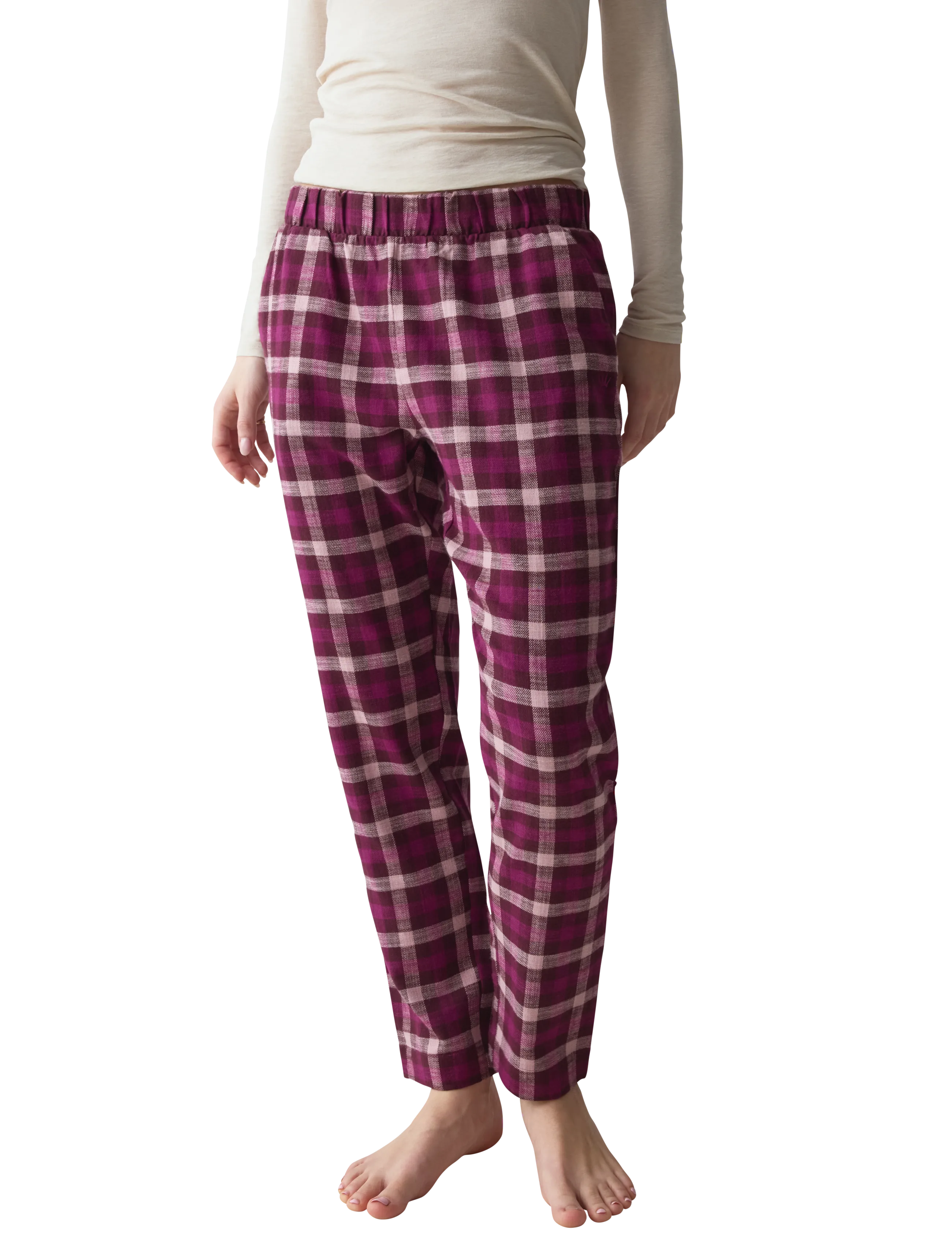 TRIUMPH Mix & Match Tapered Trouser Flannel byxor dam – bild 5
