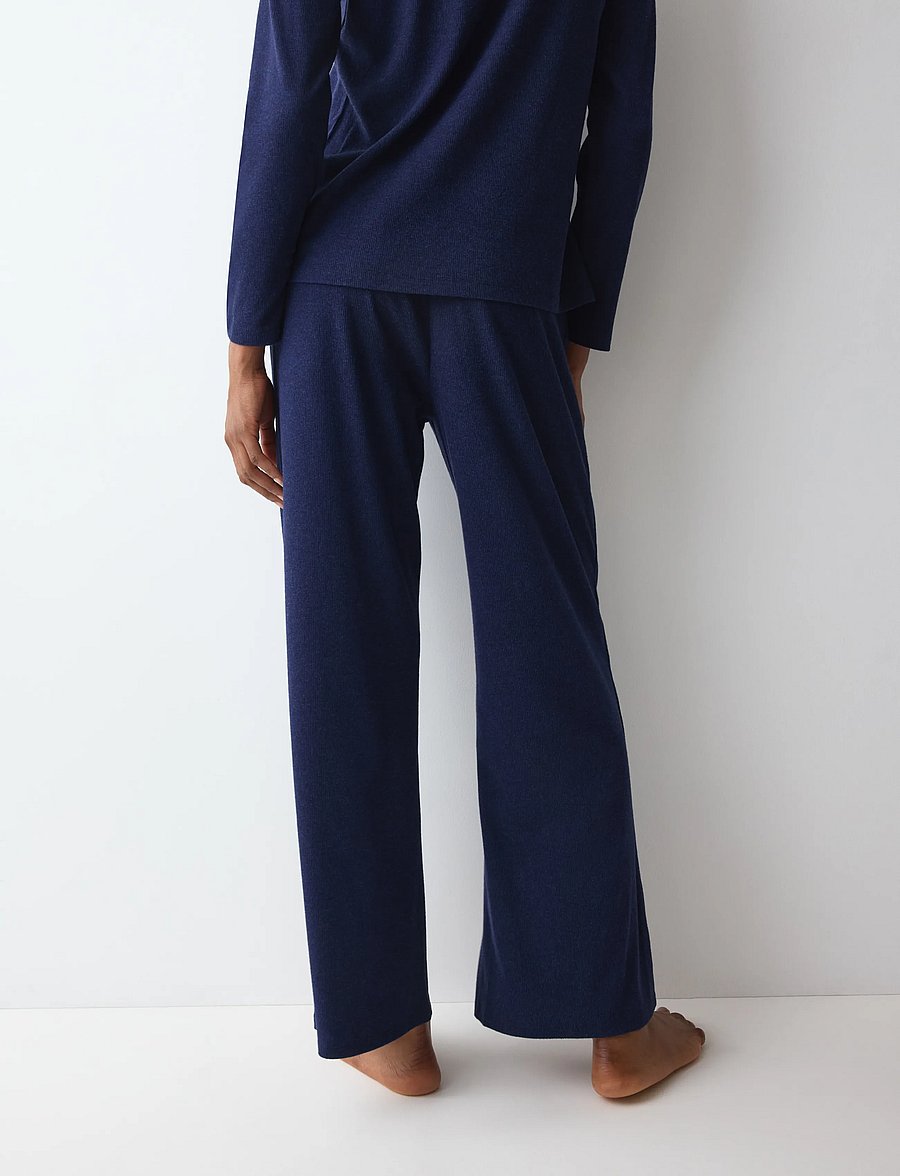 Triumph - Mix & Match Trousers Soft - pidžaamapüksid - blue - dark combination - 3