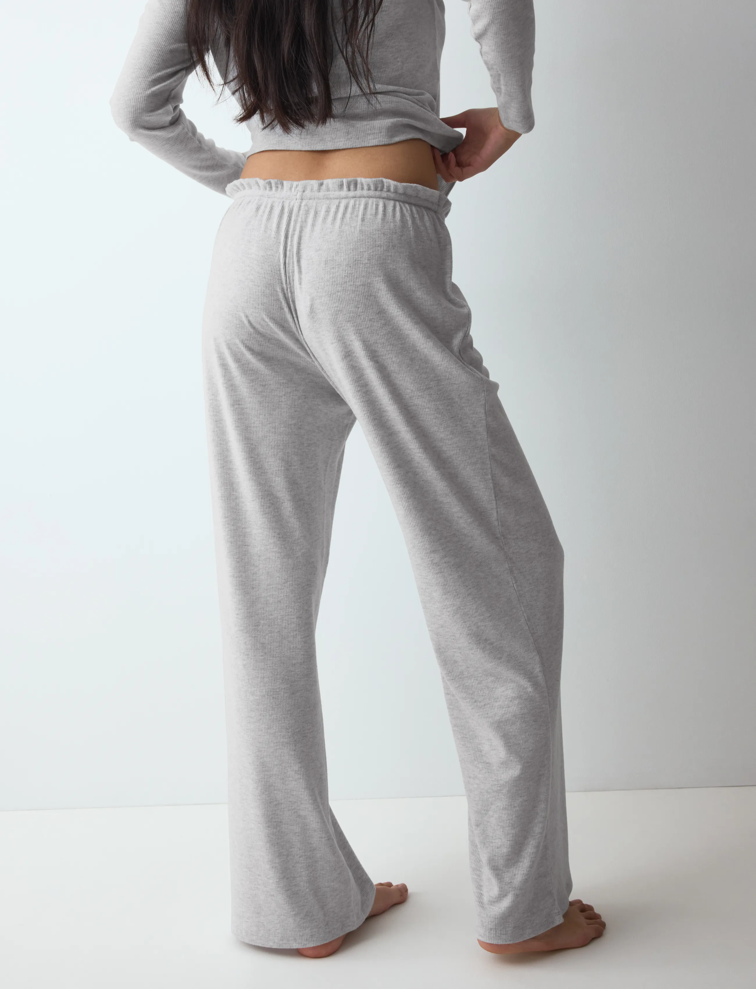 Triumph - Mix & Match Trousers Soft - pidžaamapüksid - grey combination - 3