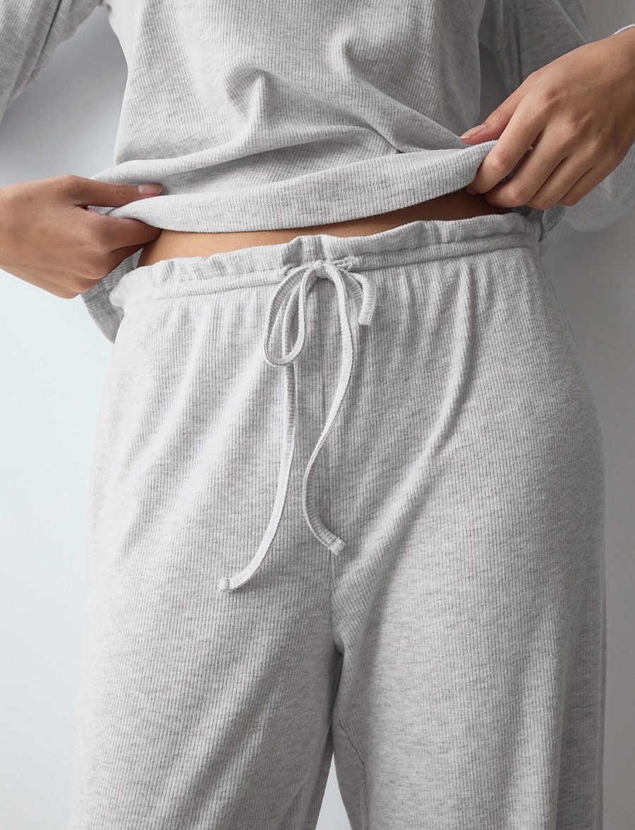 Triumph - Mix & Match Trousers Soft - pidžaamapüksid - grey combination - 4