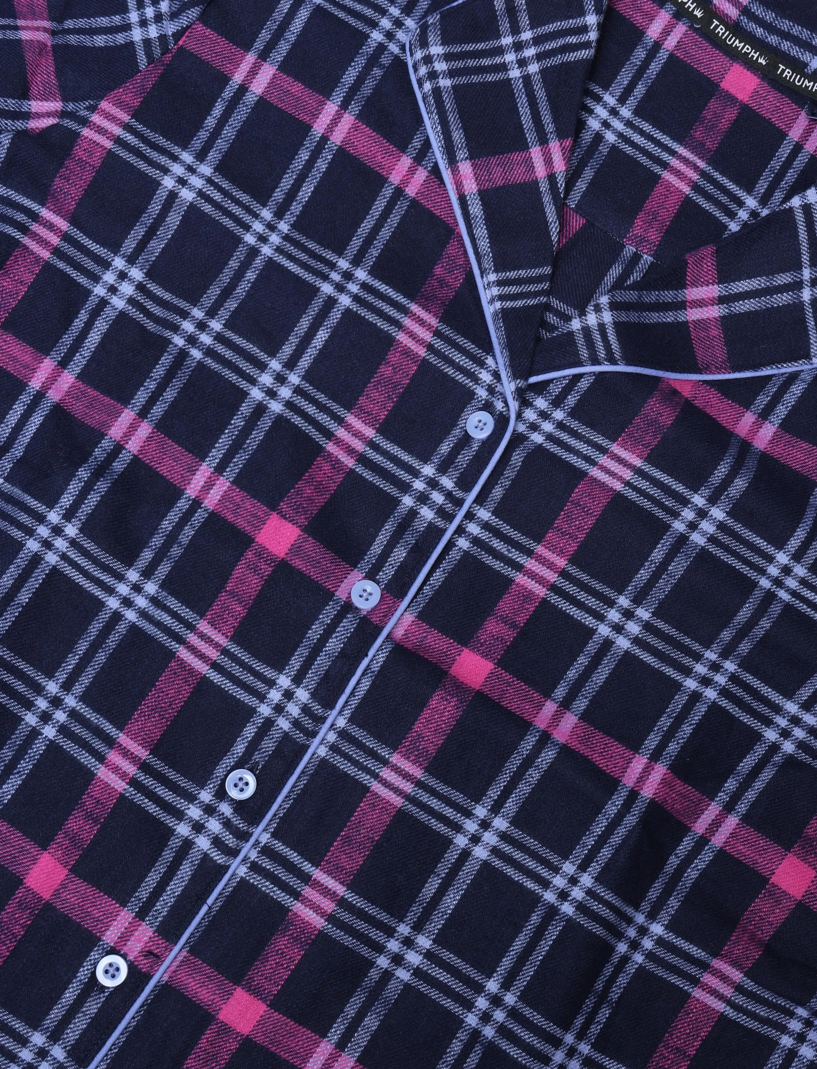 Triumph - Boyfriend NDW 01 X Checks - nightdresses - blue - light combination - 5