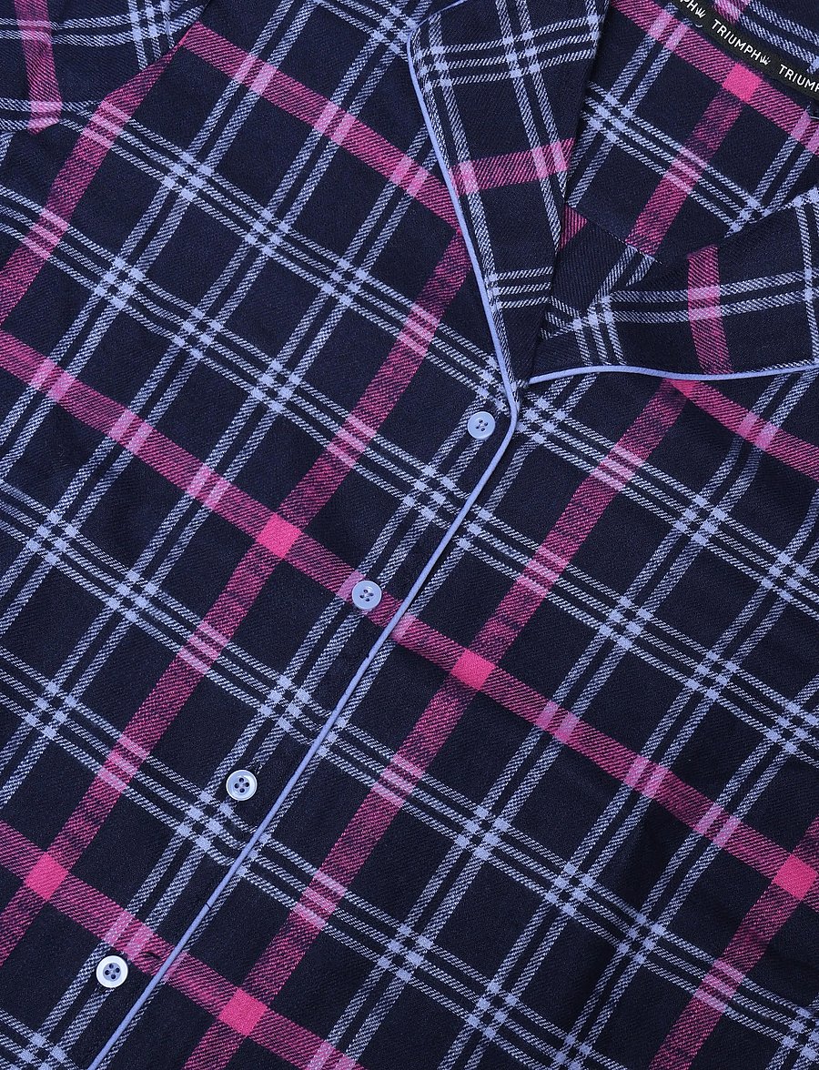Triumph - Boyfriend NDW 01 X Checks - nightdresses - blue - light combination - 5