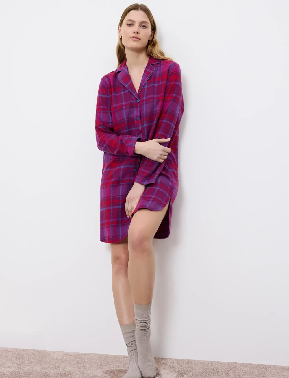 Triumph - Boyfriend NDW 01 X Checks - nightdresses - red combination - 3