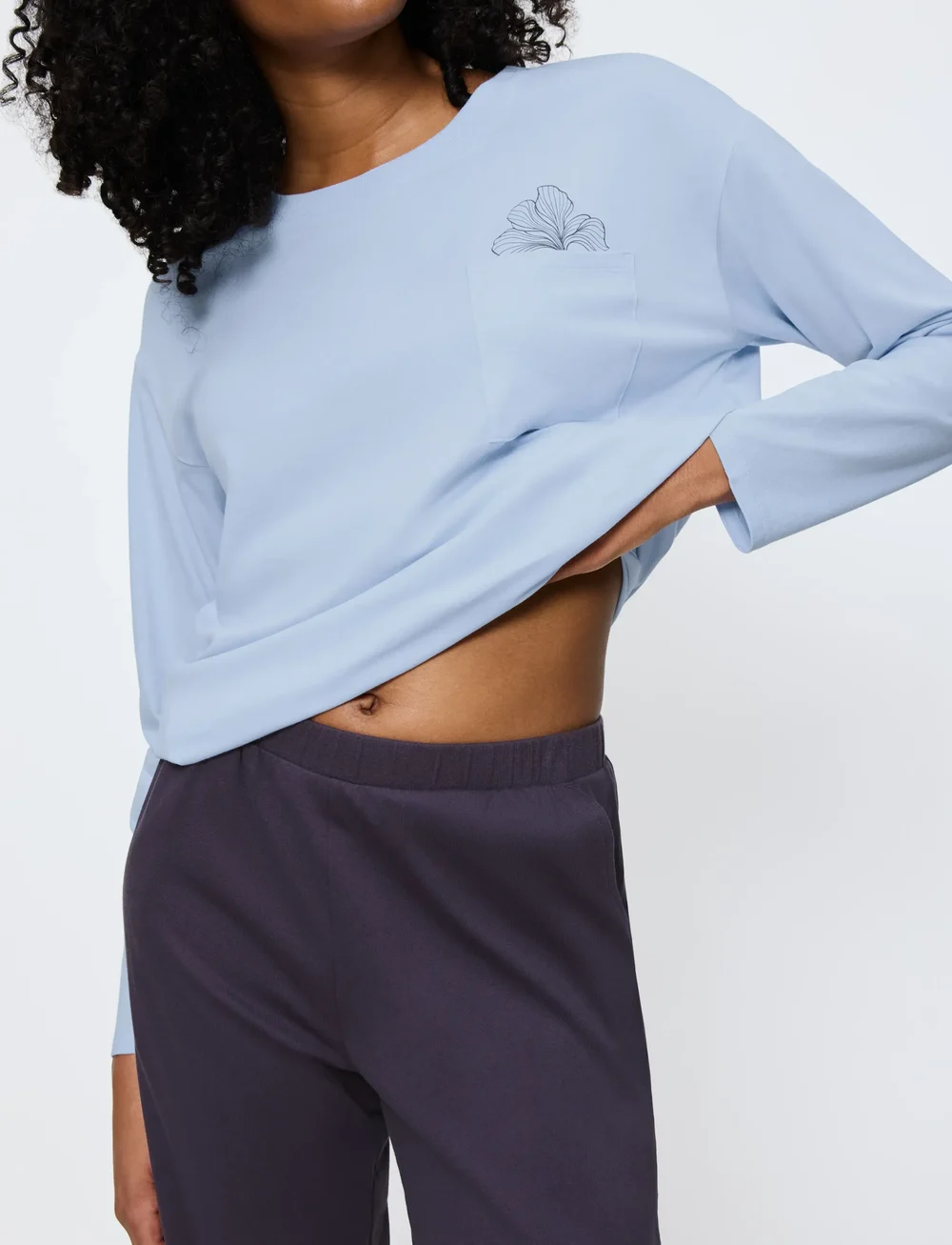 Triumph - Sets PK 01 LSL X - pyjamas - blue combination - 3