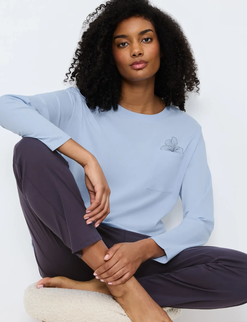 Triumph - Sets PK 01 LSL X - pyjamas - blue combination - 4