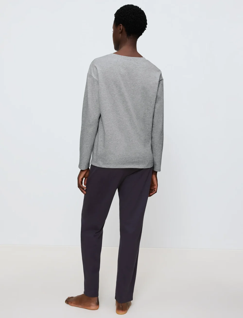 Triumph - Sets PK 01 LSL X - pyjamas - dark grey melange - 2