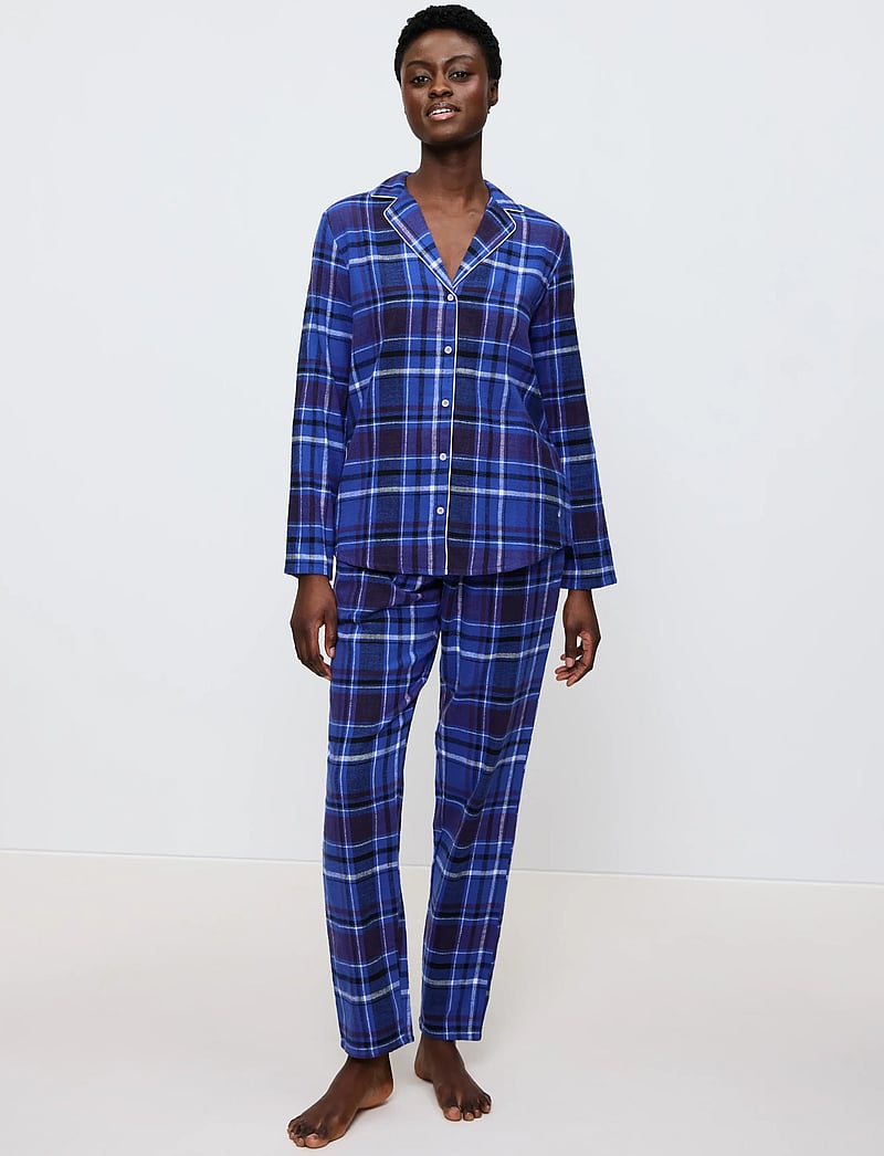 Triumph - Boyfriend PW 01 X Checks - julpyjamas - blue - dark combination - 0