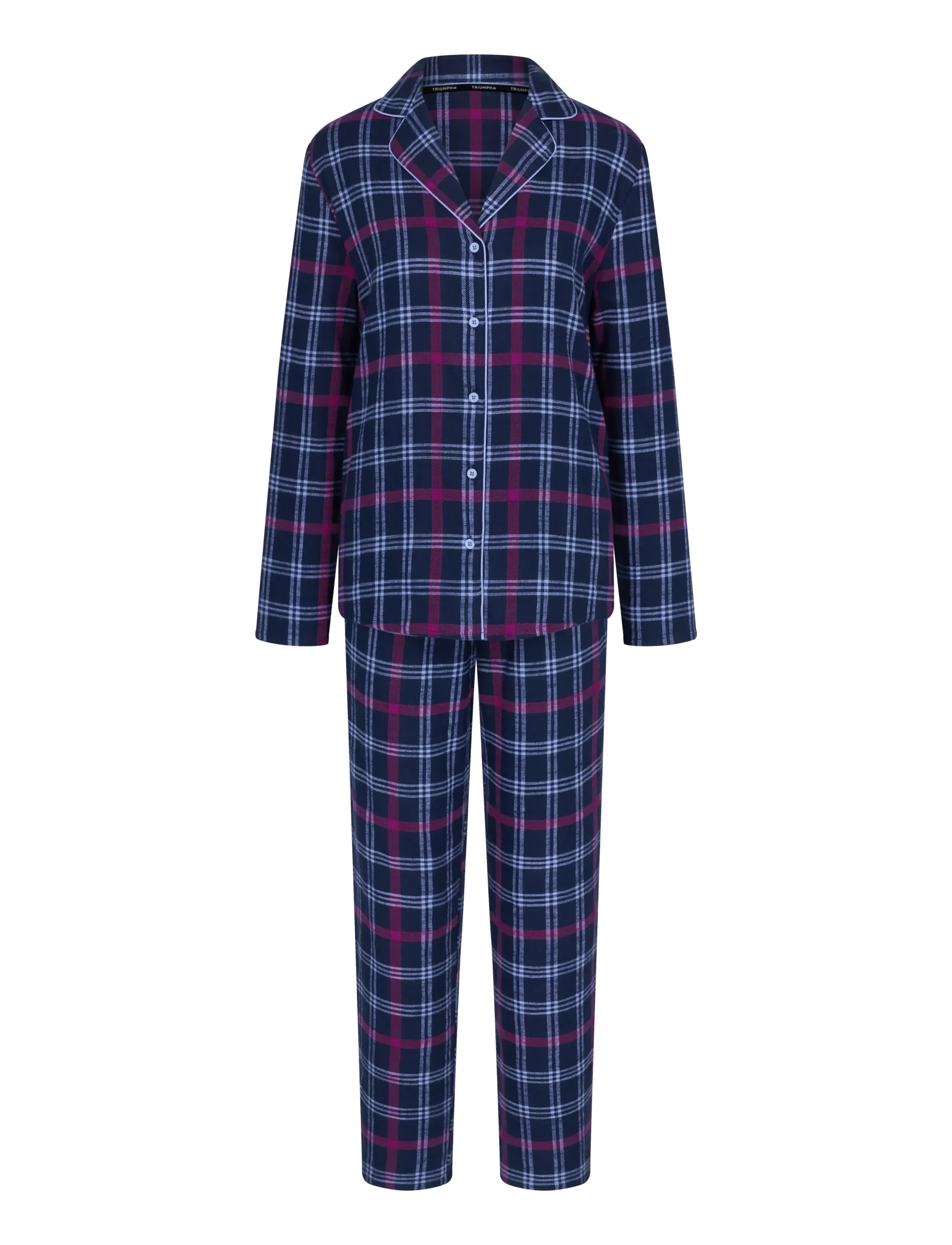 Triumph Boyfriend PW 01 X Checks - Lingerie - BLUE - LIGHT COMBINATION / navy