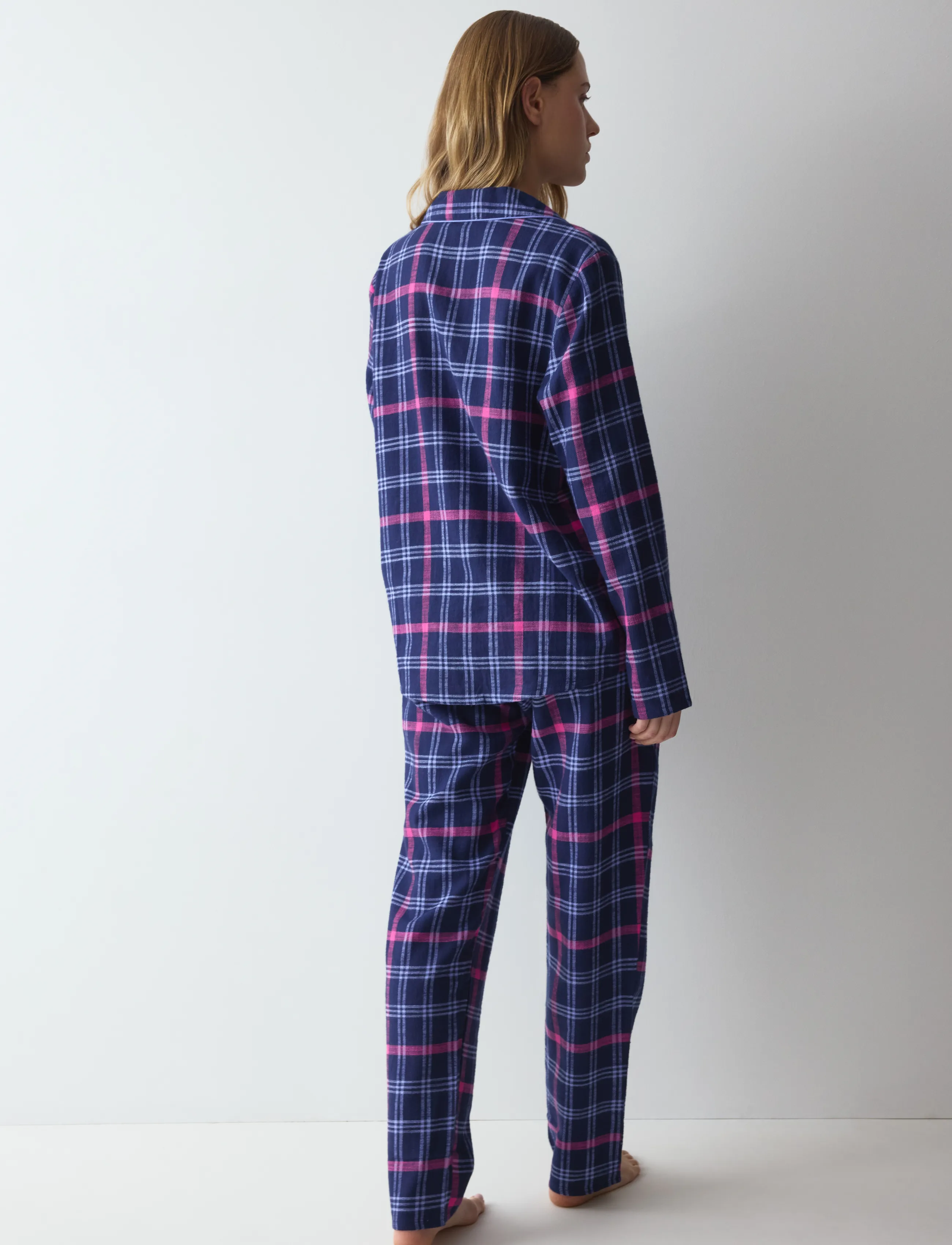 Triumph - Boyfriend PW 01 X Checks - pyjamas - blue - light combination - 2