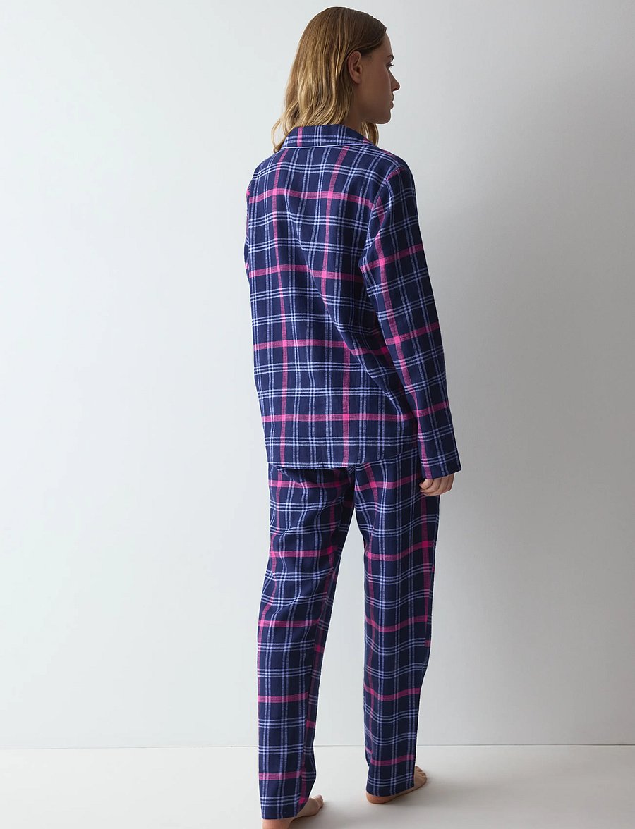Triumph - Boyfriend PW 01 X Checks - pyjamas - blue - light combination - 2