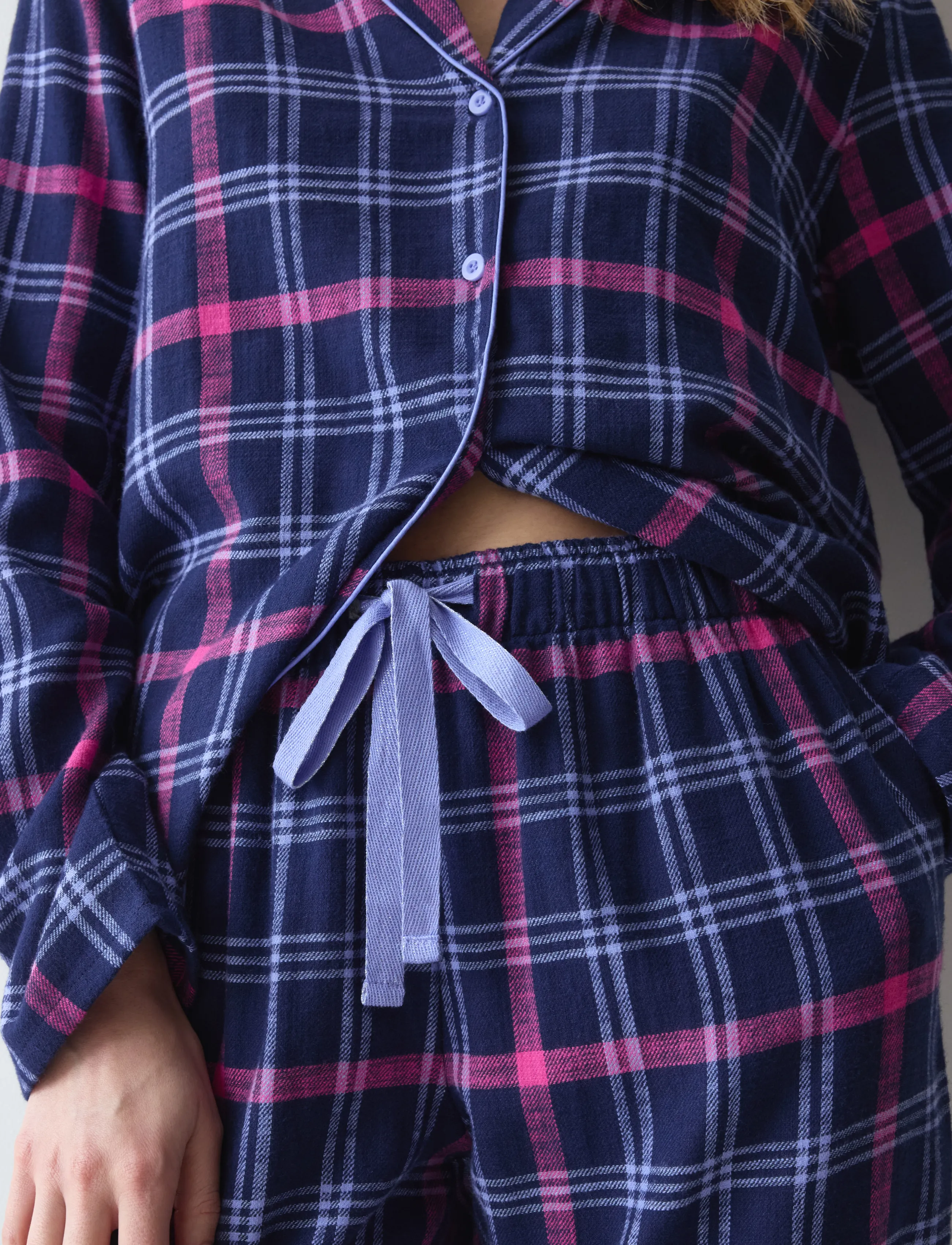 Triumph - Boyfriend PW 01 X Checks - pyjamas - blue - light combination - 3