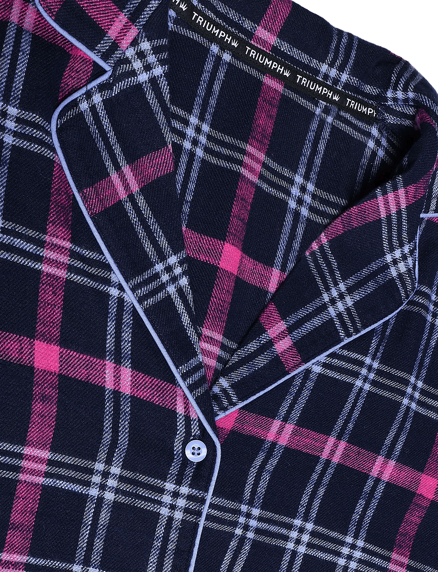 Triumph - Boyfriend PW 01 X Checks - pyjamas - blue - light combination - 5