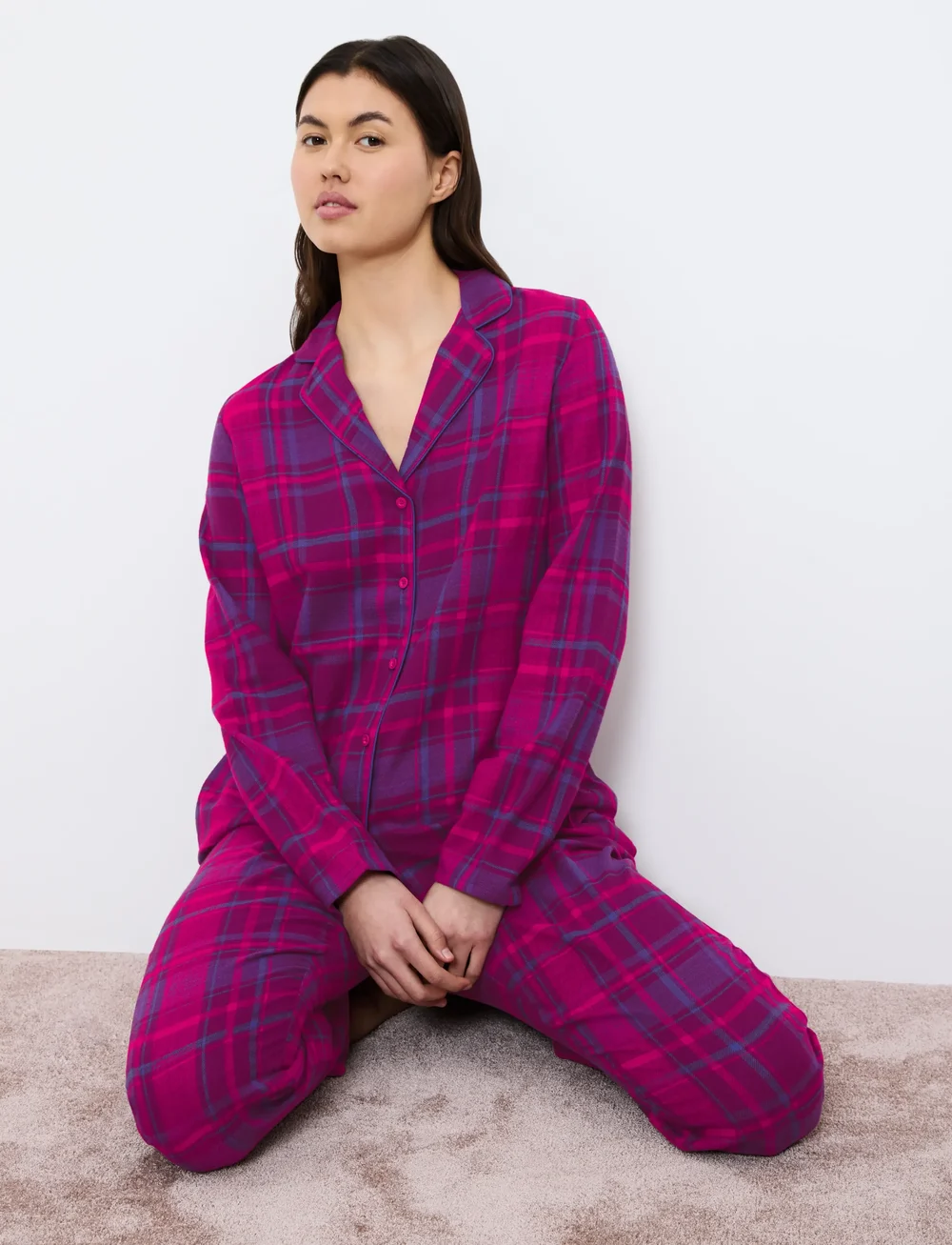 Triumph - Boyfriend PW 01 X Checks - pyjamas - red combination - 3
