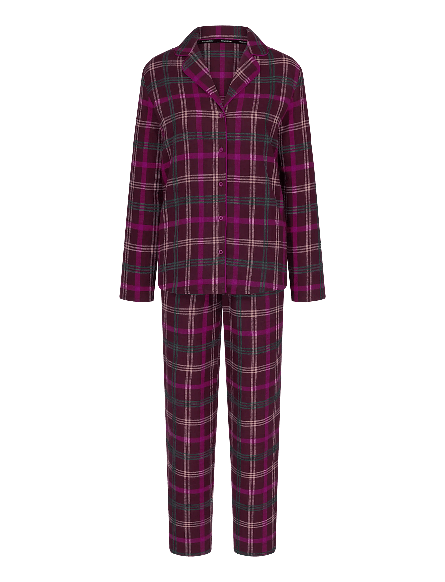 Triumph - Boyfriend PW 01 X Checks - pidžaamad - red - dark combination - 1