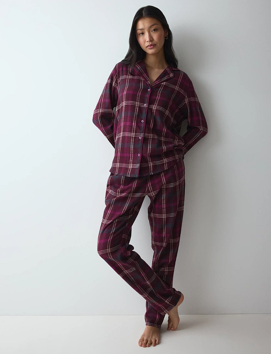 Triumph - Boyfriend PW 01 X Checks - pidžaamad - red - dark combination - 0