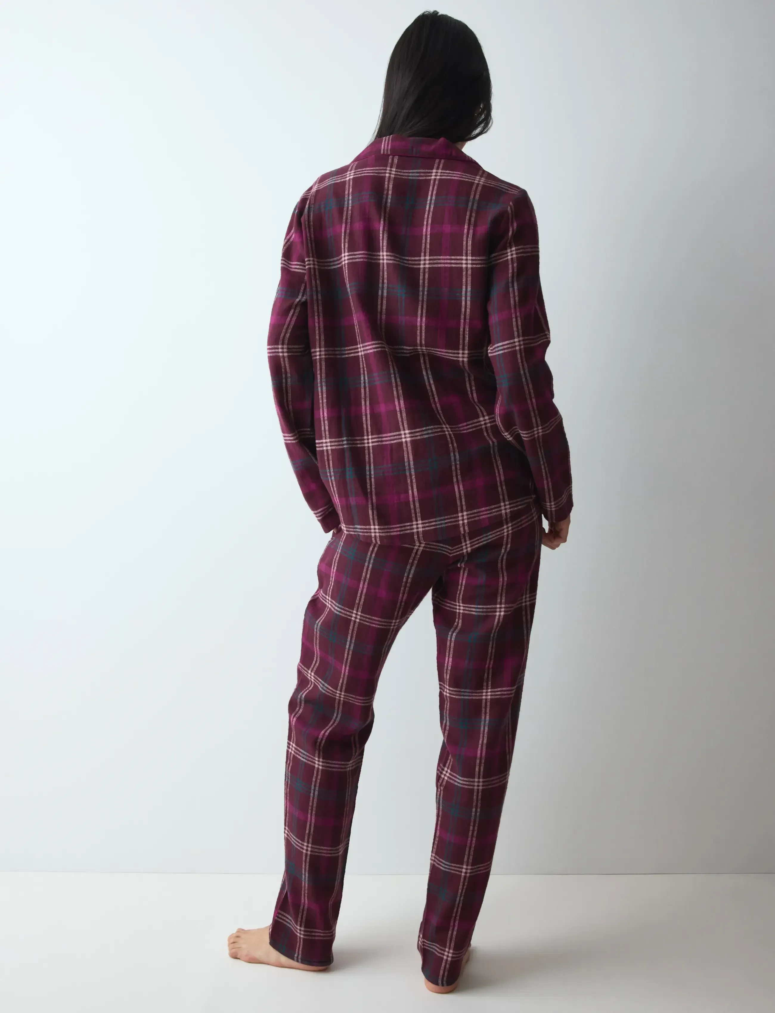 Triumph - Boyfriend PW 01 X Checks - pidžaamad - red - dark combination - 2