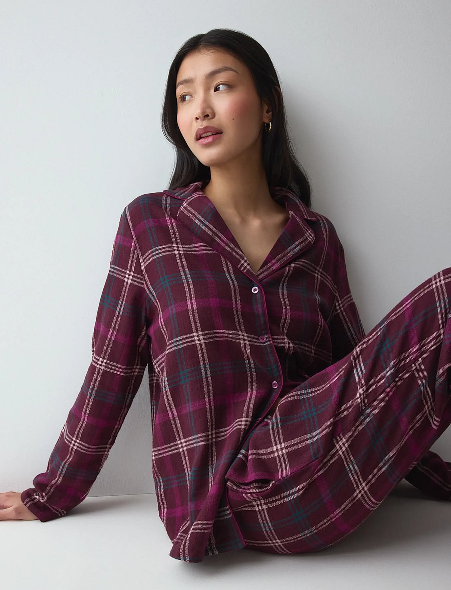 Triumph - Boyfriend PW 01 X Checks - pidžaamad - red - dark combination - 3
