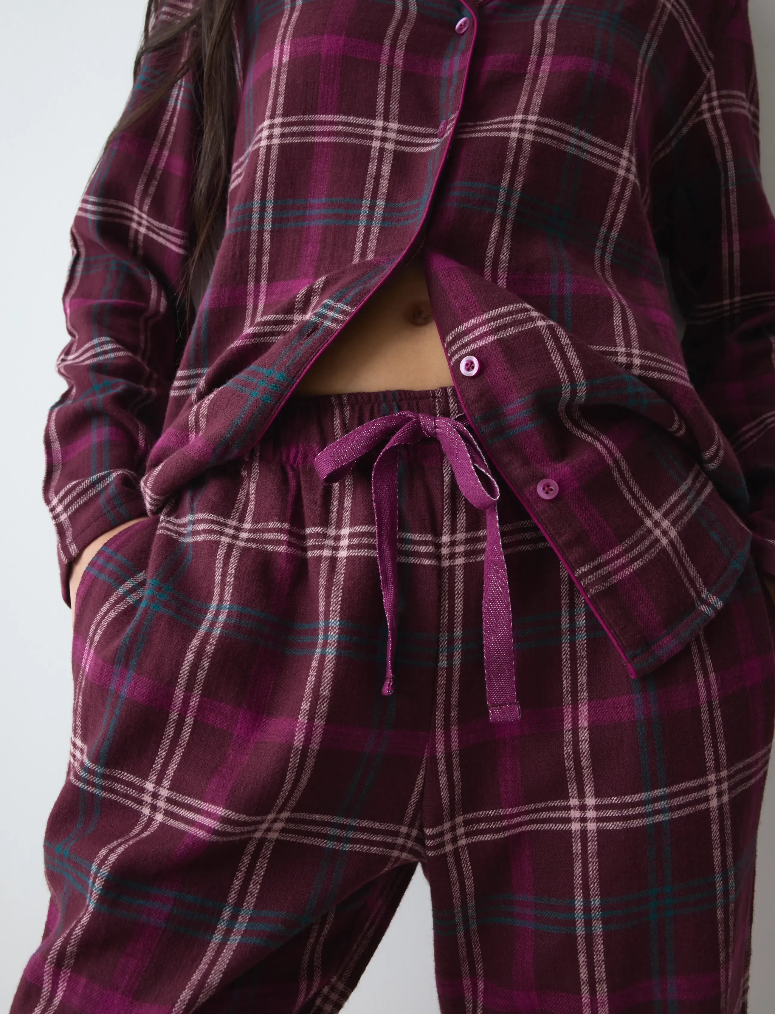 Triumph - Boyfriend PW 01 X Checks - pidžaamad - red - dark combination - 4