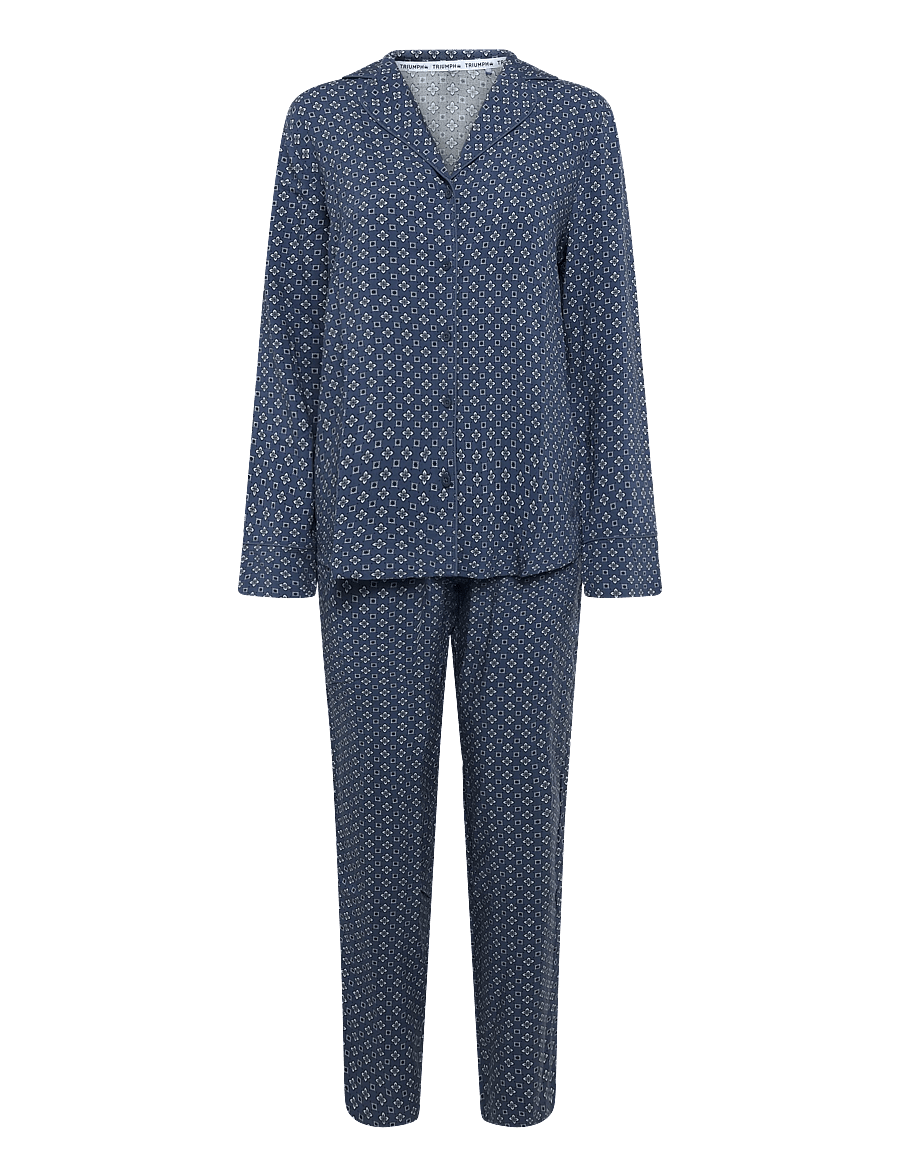 Triumph - Boyfriend Fit PW 03 - pyjamas - sea blue light combination - 0