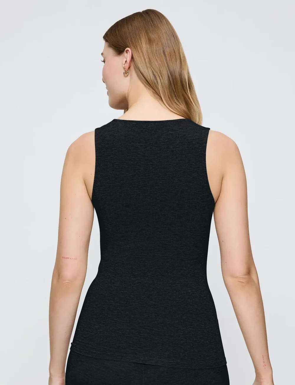 Triumph - Beauty Layers NSL Top Wool - alussärgid - black - 2