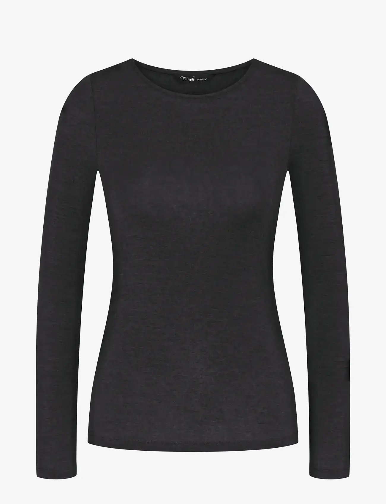 Triumph - Beauty Layers LSL Top Wool - black - 1