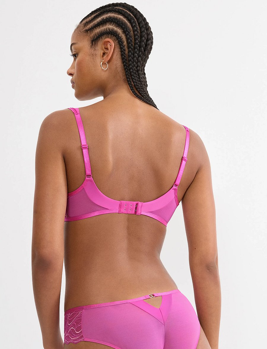 Triumph - Palina Waves of Glow WH - bøjle-bh’er - plum fusion - 2