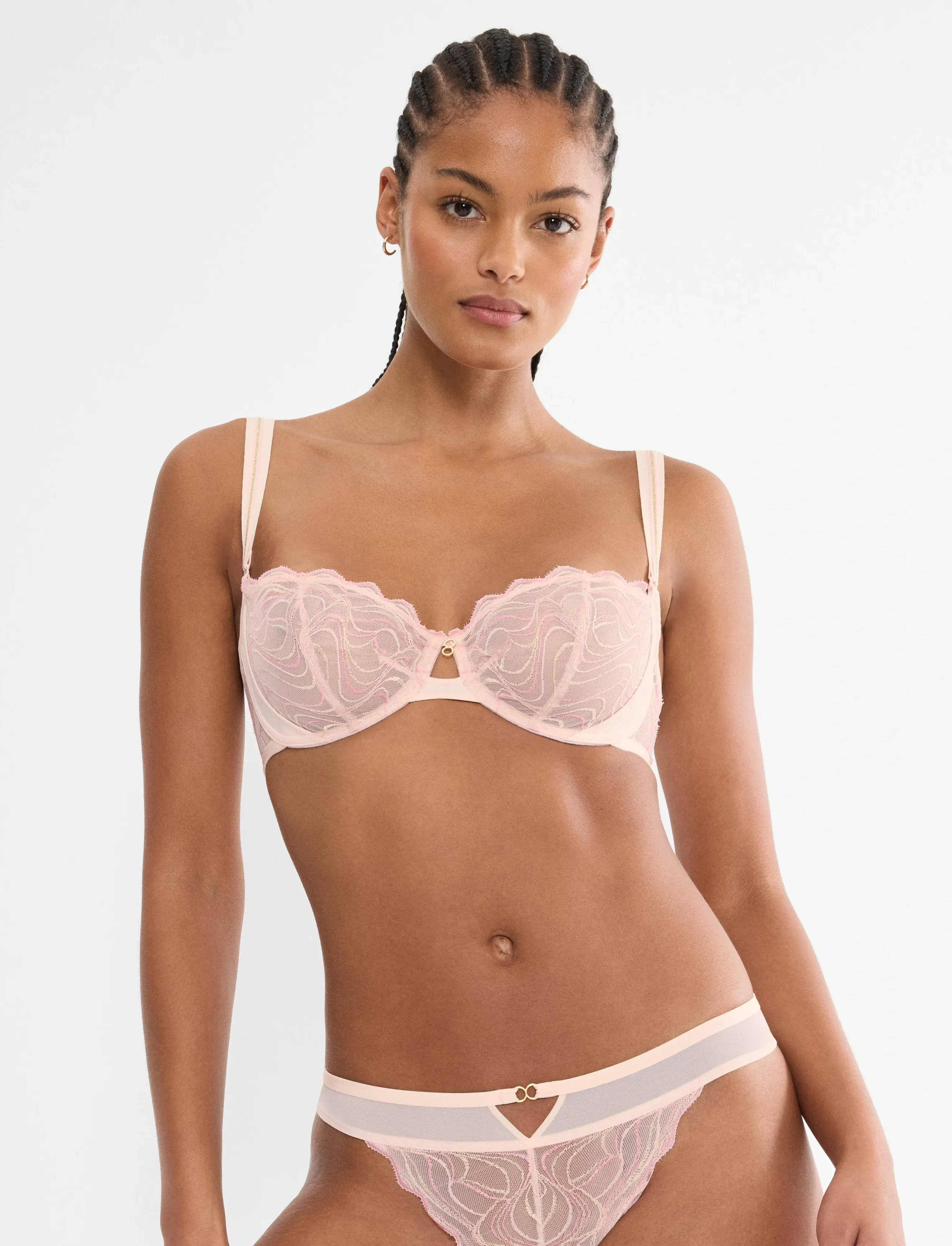 Triumph Palina Waves of Glow WH - BH'er - PORCELAIN / pink/rose