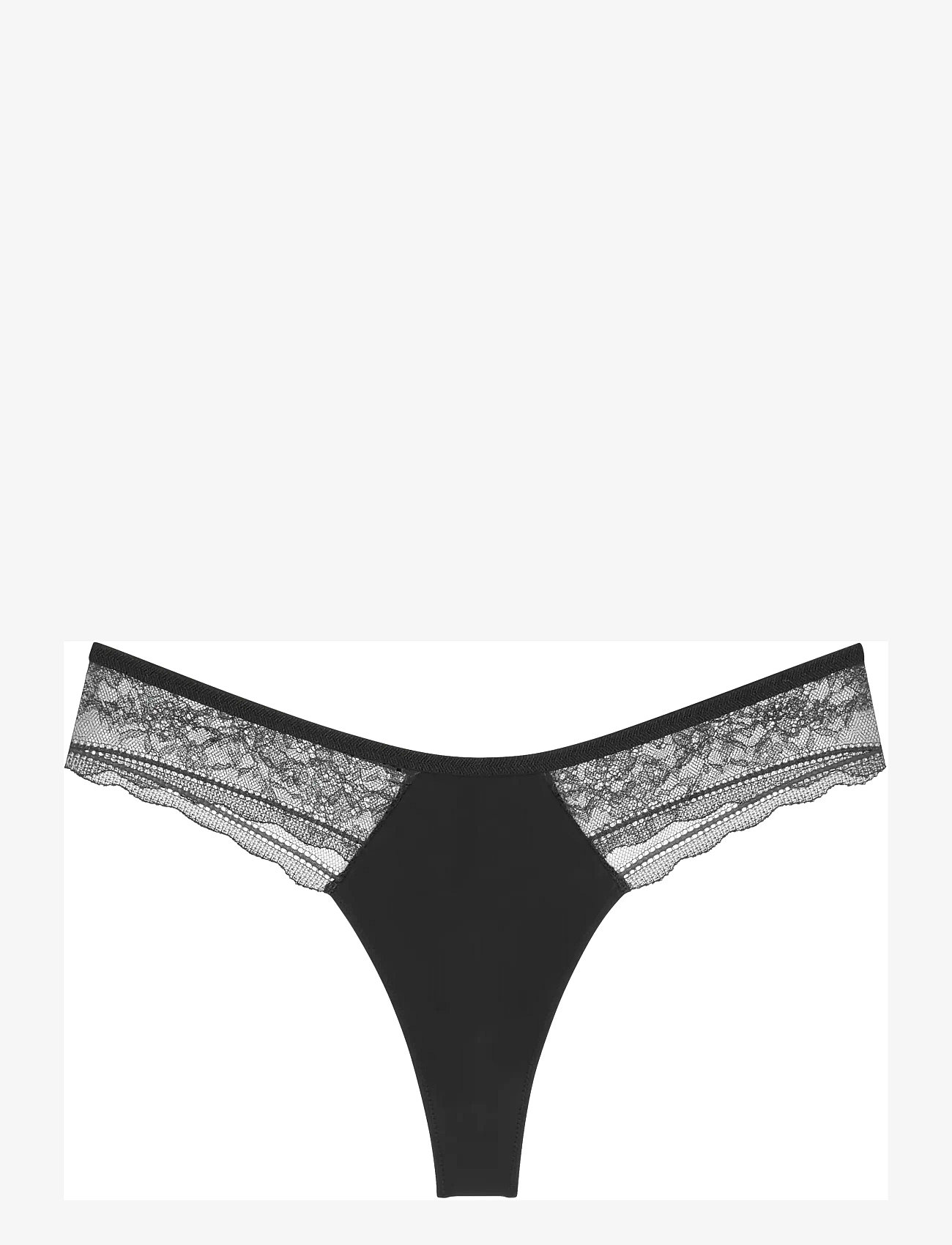 Triumph - Comfort Allure String - thongs - black - 1