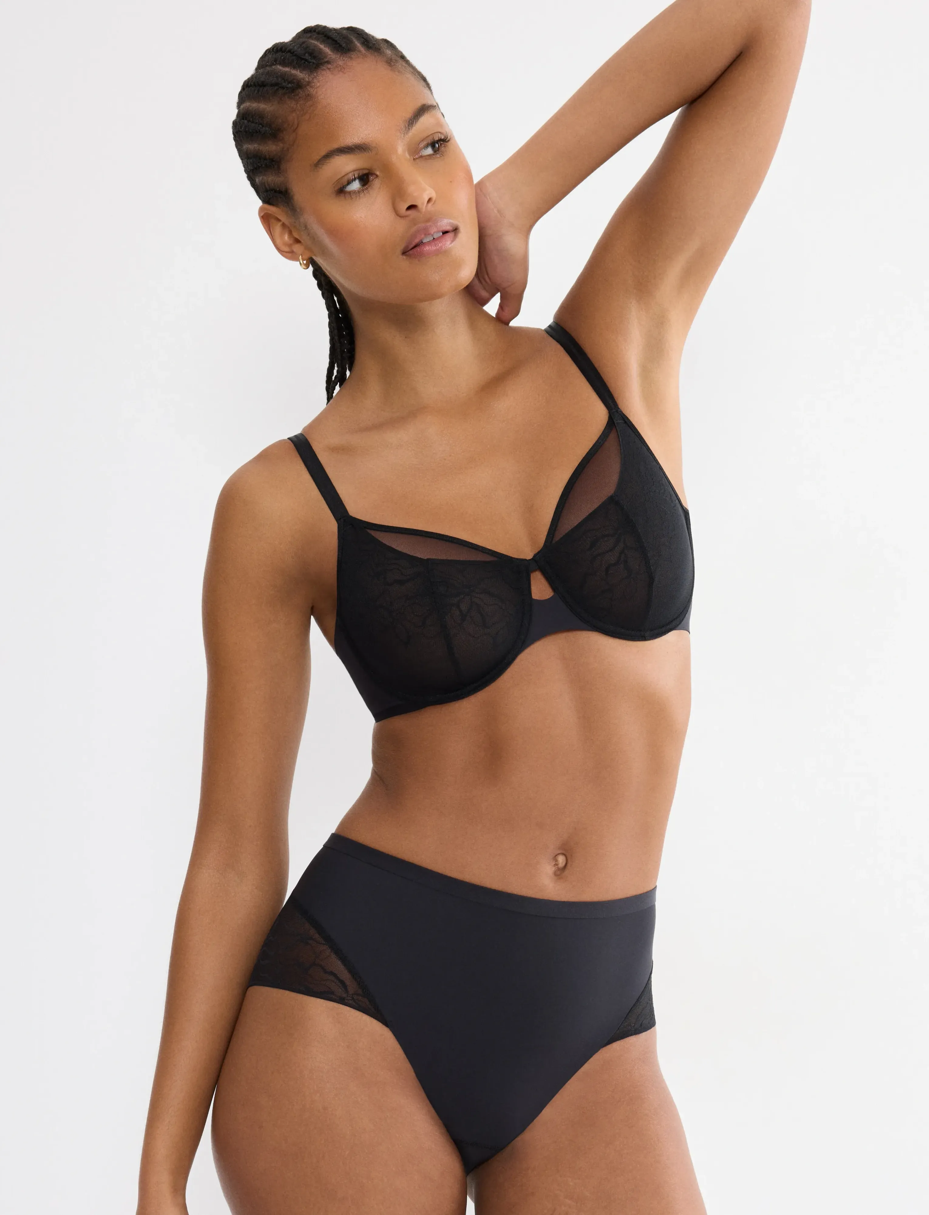 Triumph Comfort Contour W01, 70 G, Bras & Oberteile, Schwarz - Wired Bras, Frauen