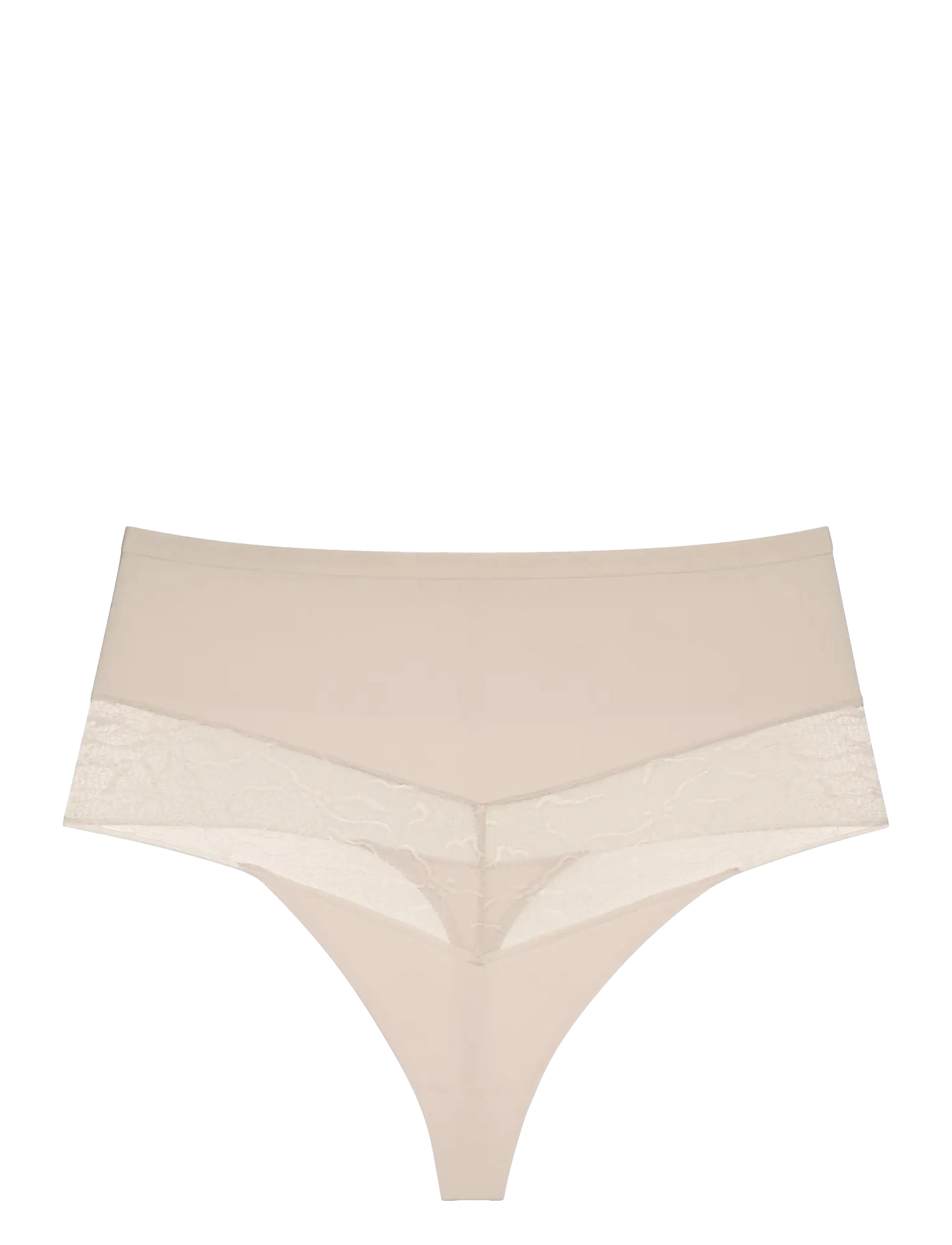 Triumph Comfort Contour Highwaist String - Culottes et bas - NUDE BEIGE / cream