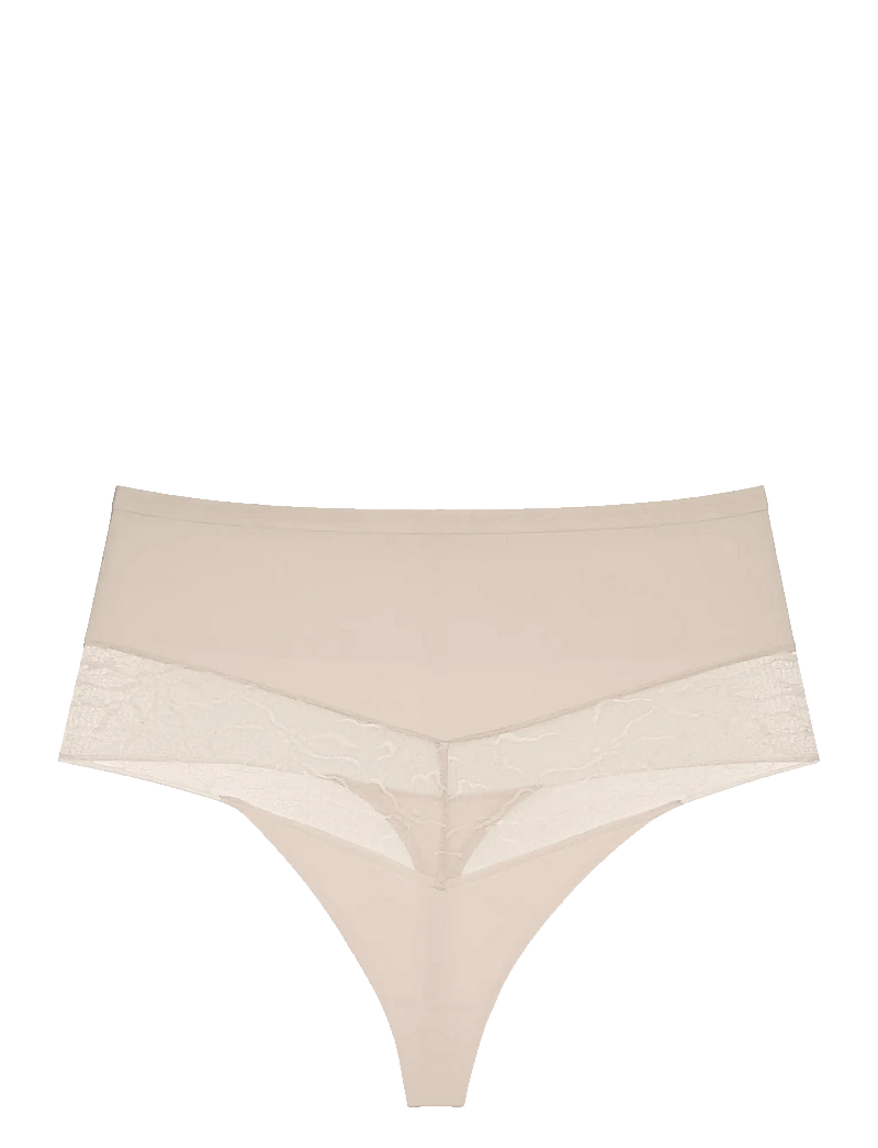 Triumph - Comfort Contour Highwaist String - kujuandvad püksid ja seelikud - nude beige - 1