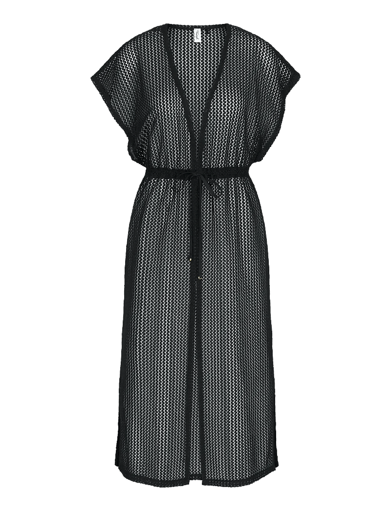 Triumph - Beach MyWear Crochet Kimono - strandtøj - black - 1