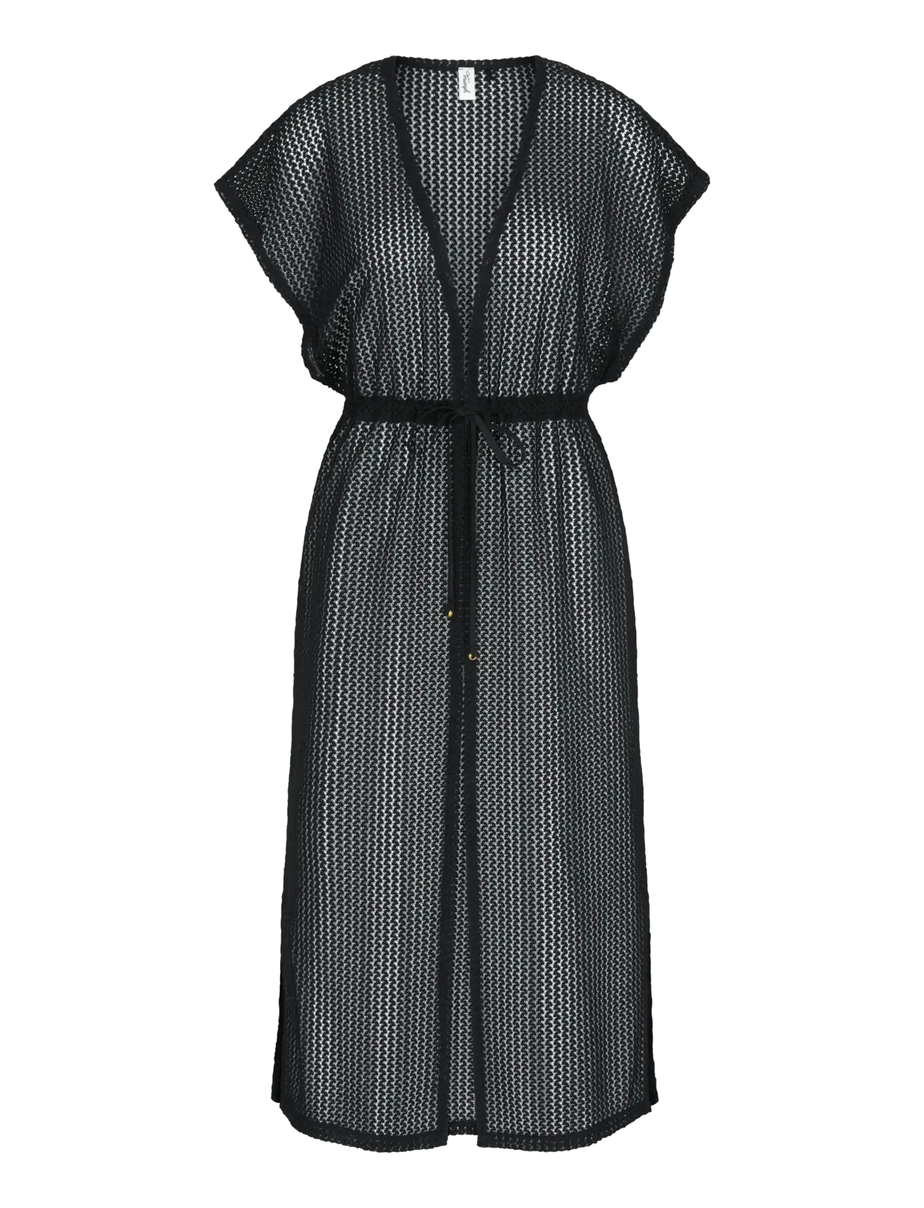 Triumph Beach MyWear Crochet Kimono - Bademode - BLACK / black