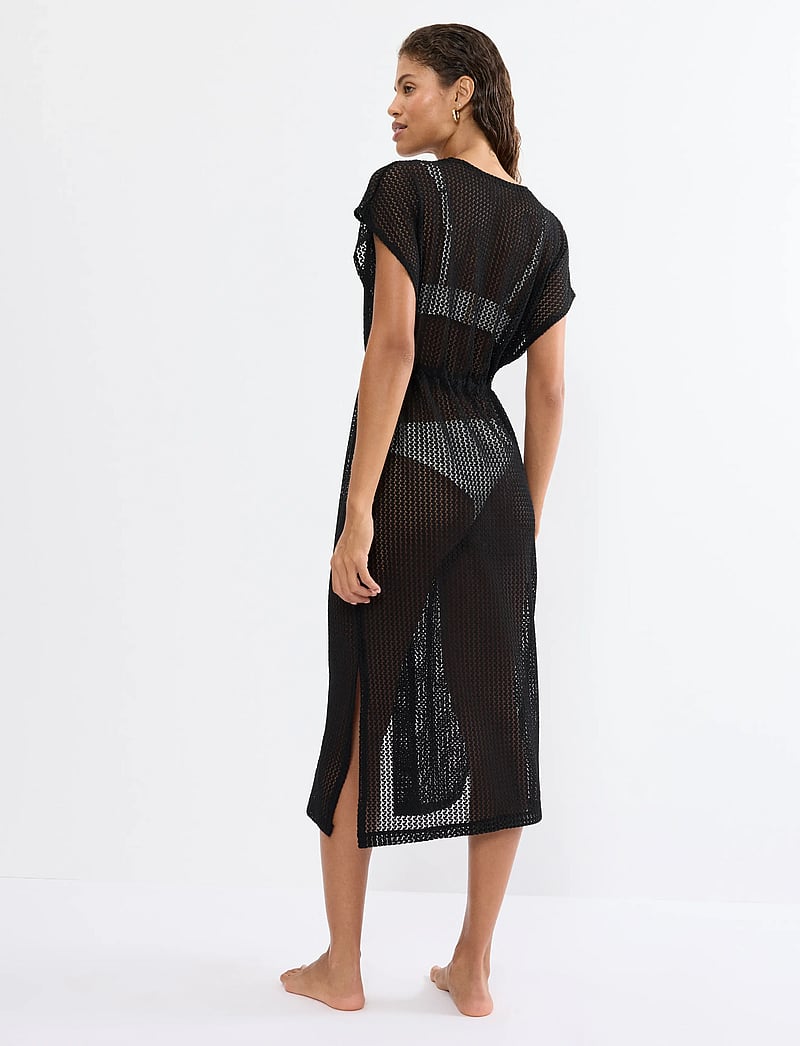 Triumph - Beach MyWear Crochet Kimono - strandtøj - black - 2