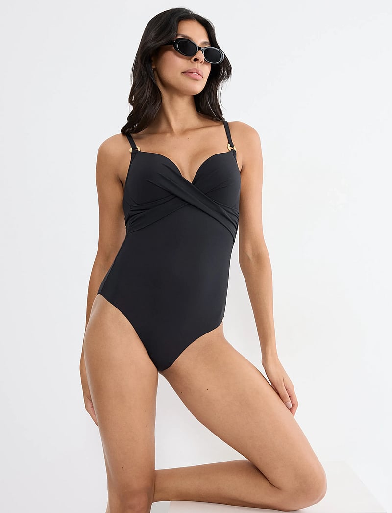 Triumph - Summer Twist OWP 01 - badeanzüge - black - 4