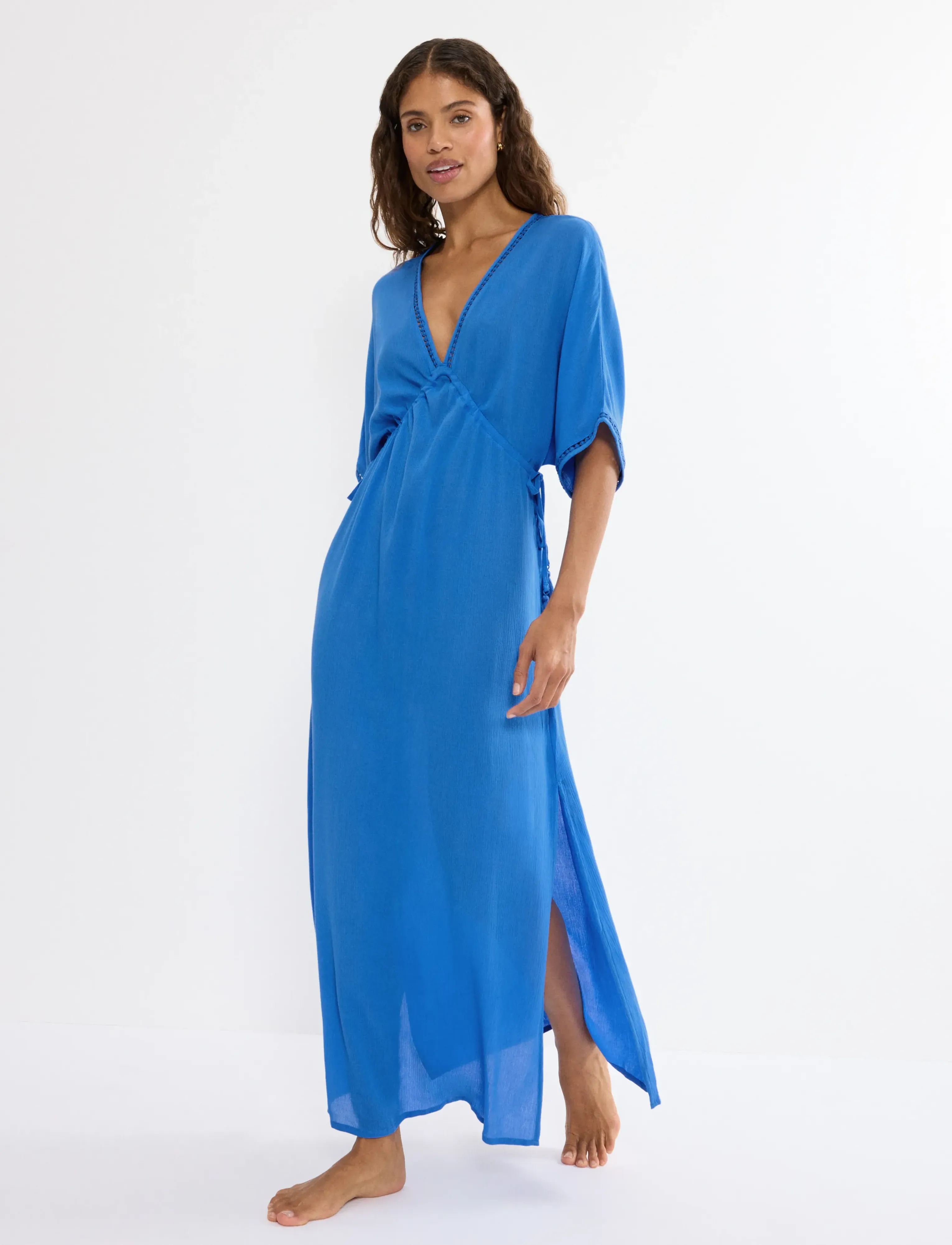 Triumph Beach MyWear Kaftan Maxi Dress - Mode trends - VERY BLUE / blue