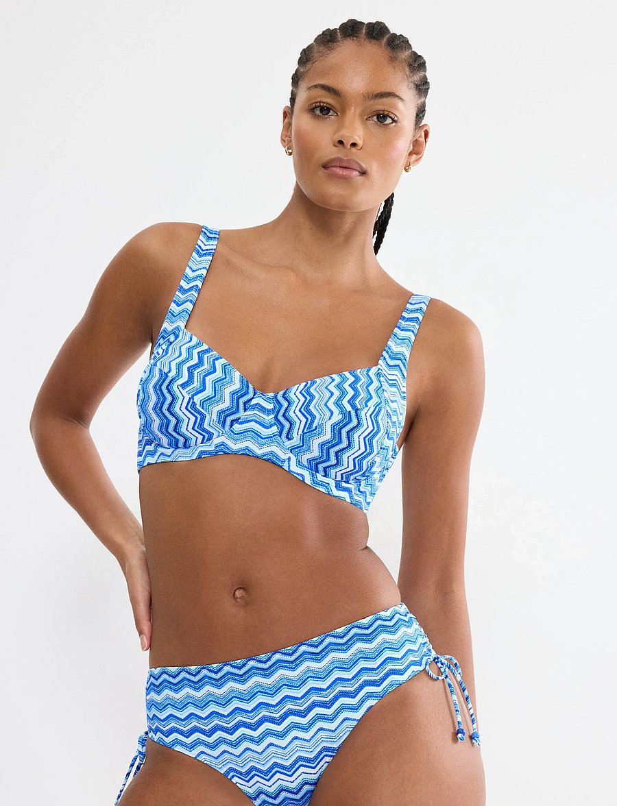 Triumph - Mix & Match Summer W pt - bikinitoppe med bøjle - blue - light combination - 0